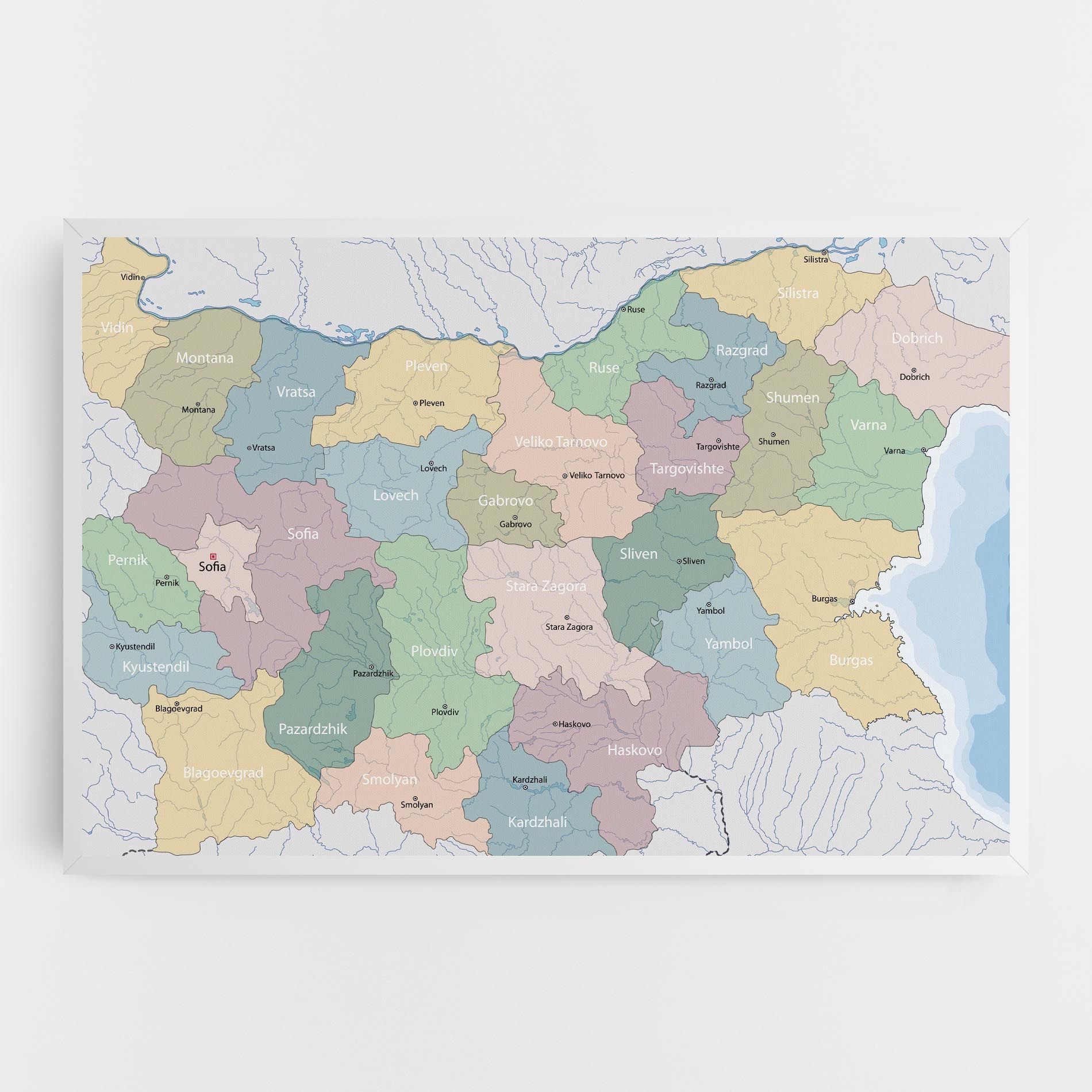 Bulgaria Map mockup 0