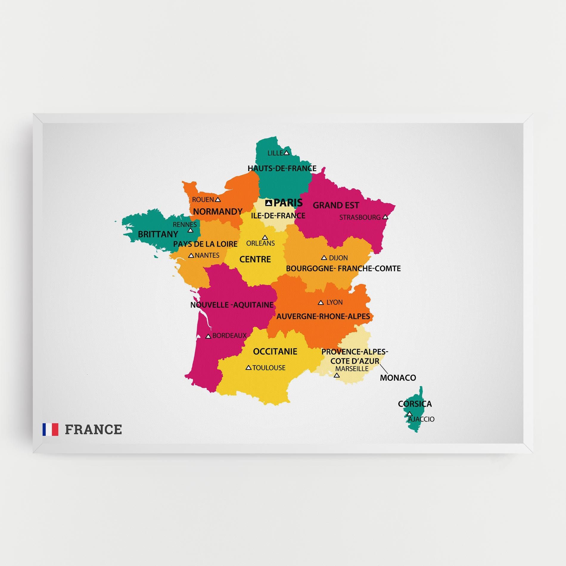 France Color Map mockup 0
