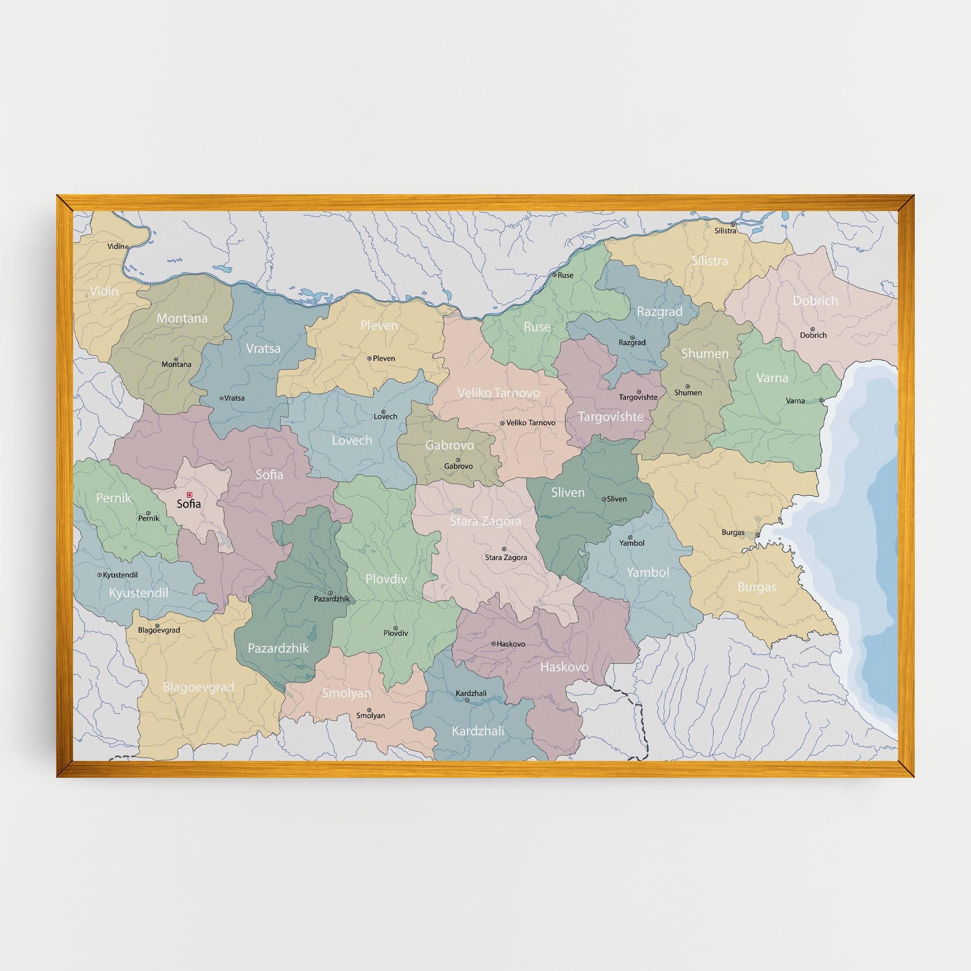 Bulgaria Map mockup 0