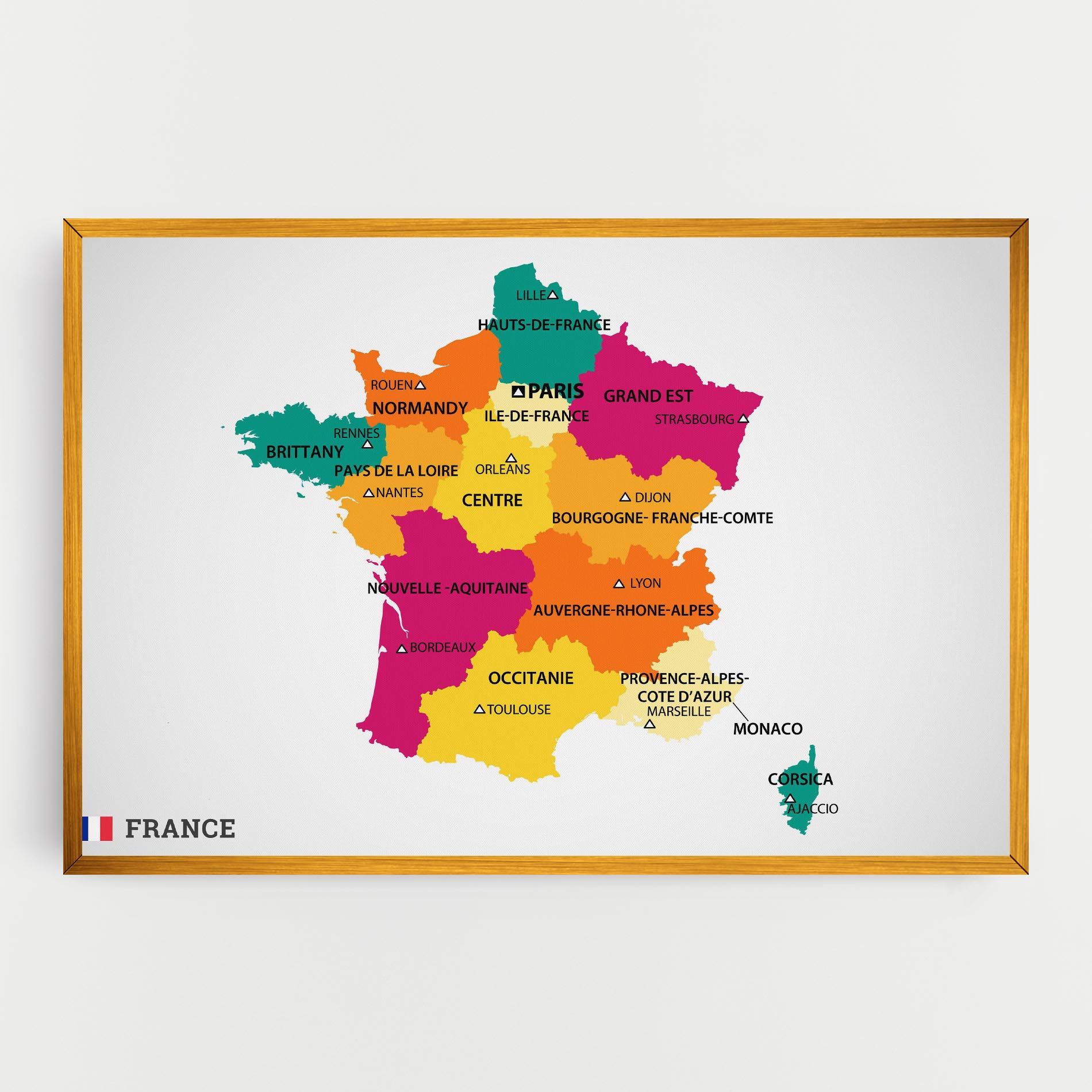 France Color Map mockup 0