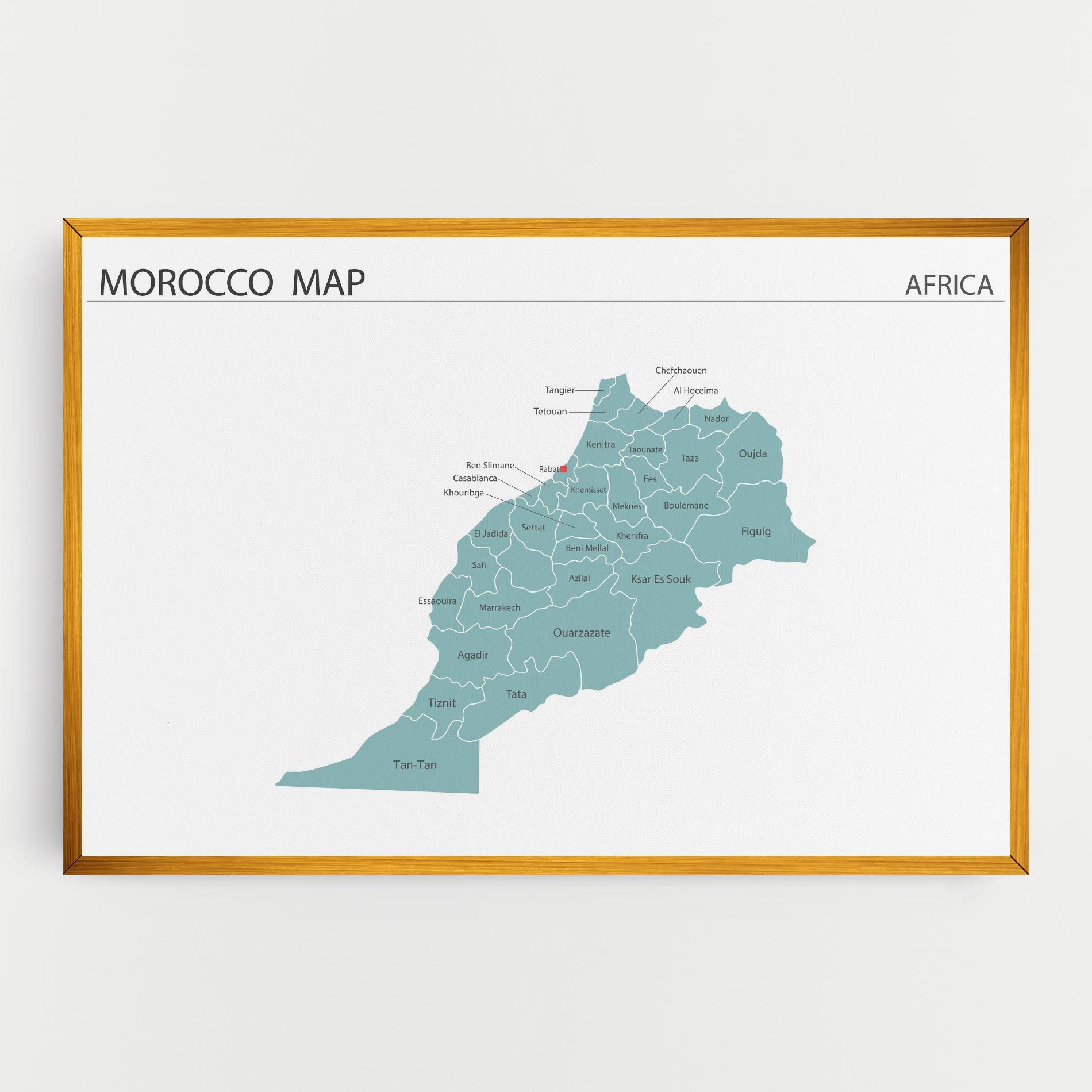 Morocco Map mockup 0