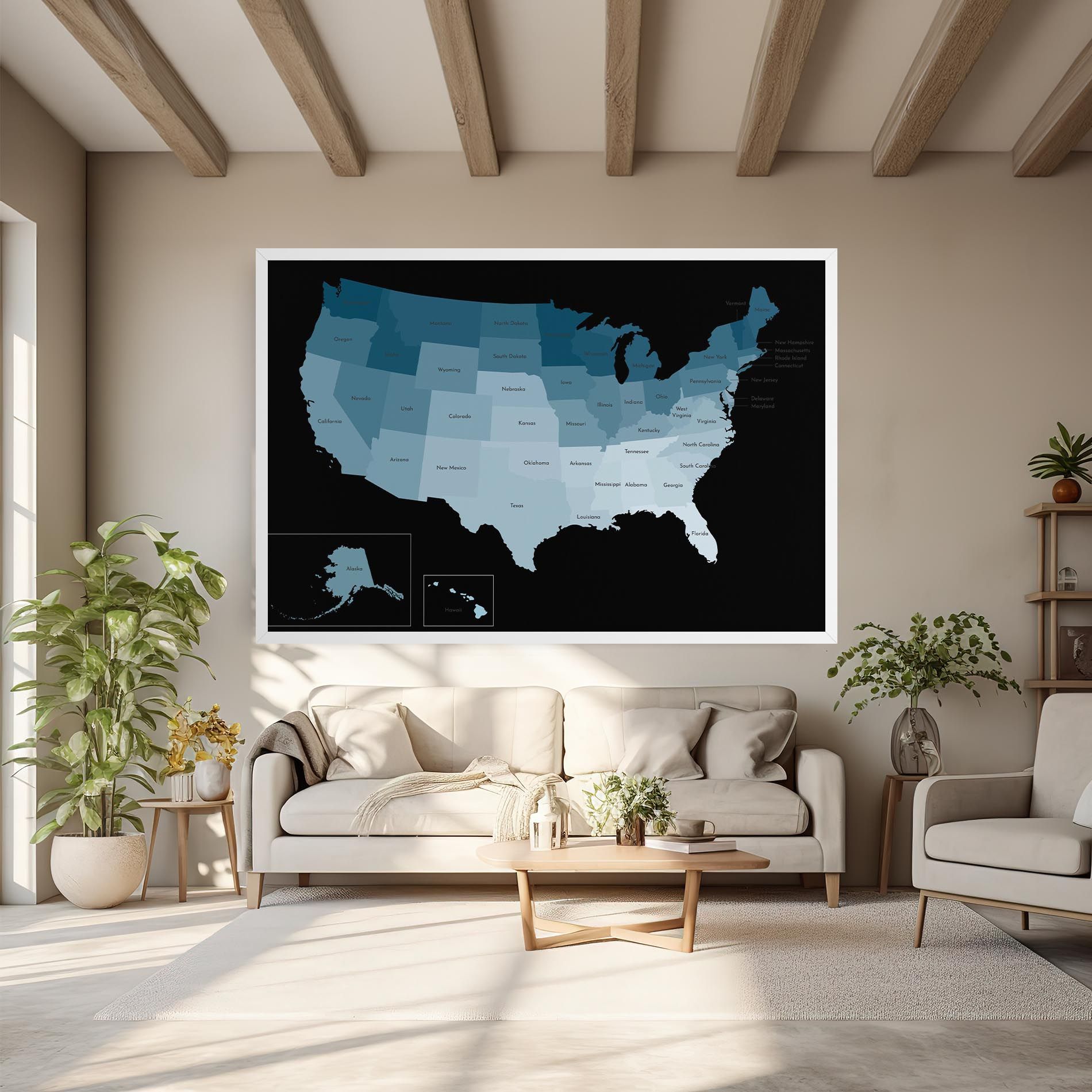 Sua Blue Map mockup 6