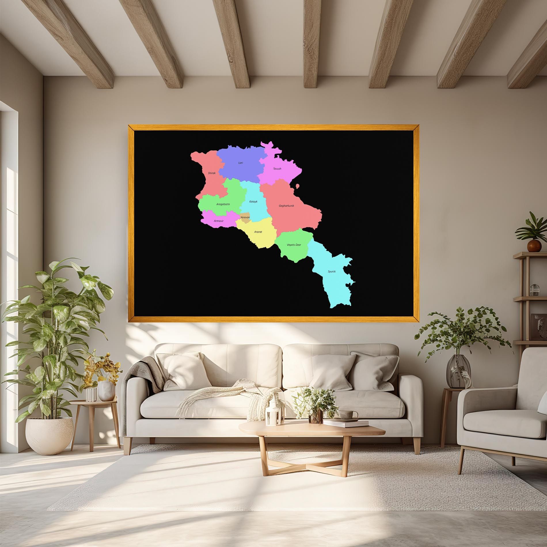 Armenia Map mockup 6