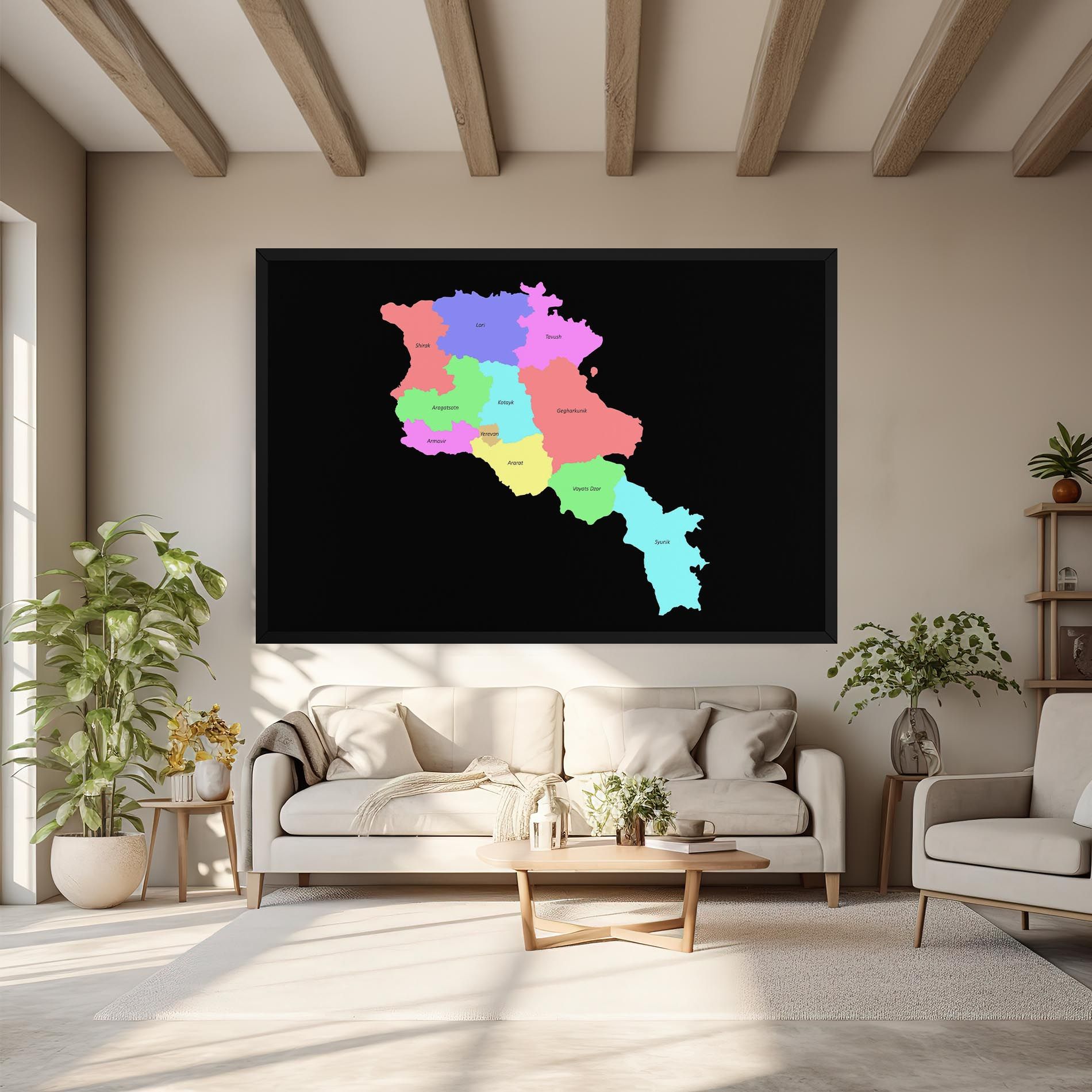 Armenia Map mockup 6