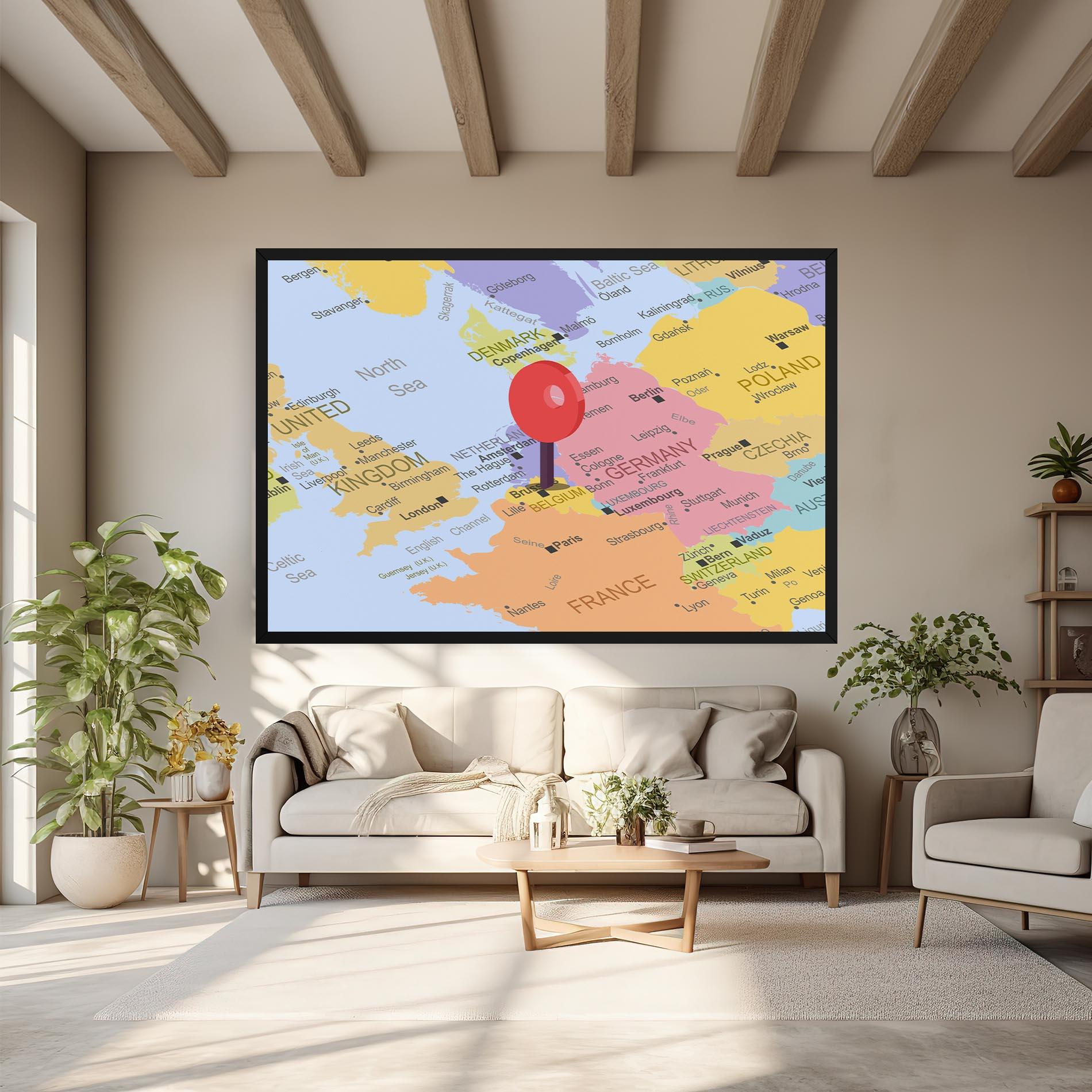 Tablou Canvas Belgium Close Up mockup 6