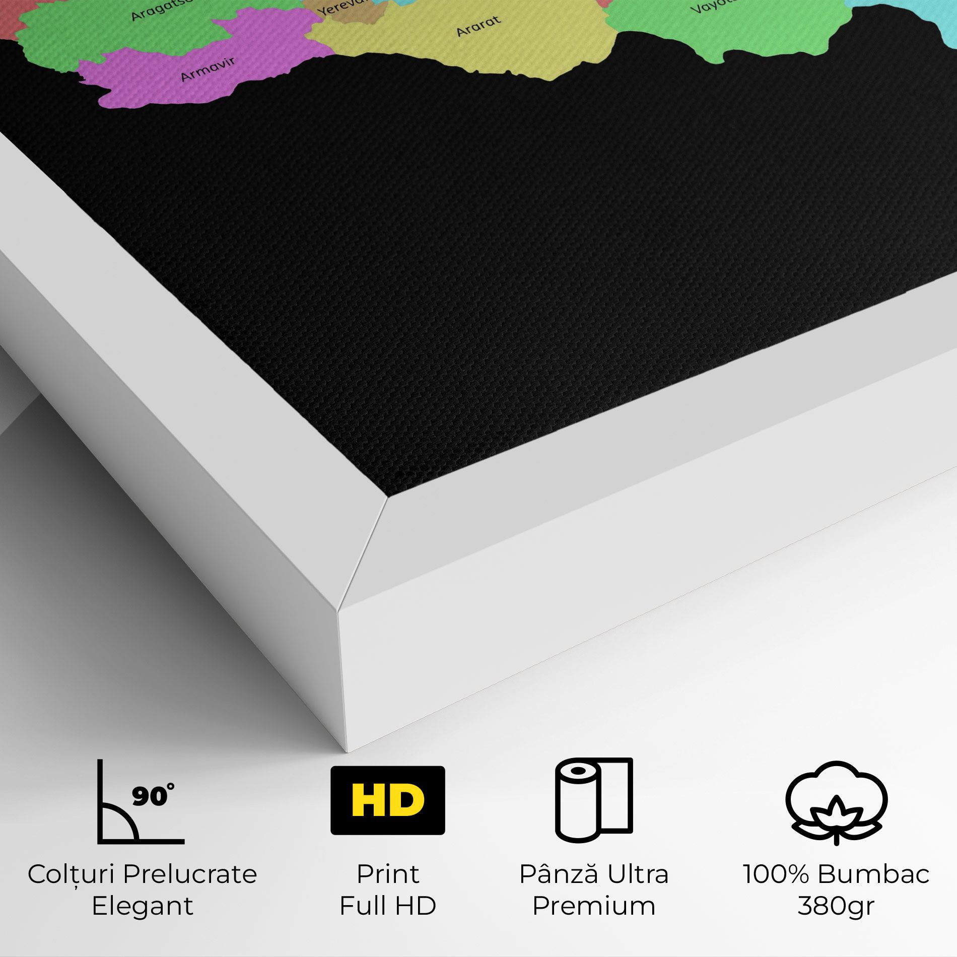 Armenia Map mockup 4