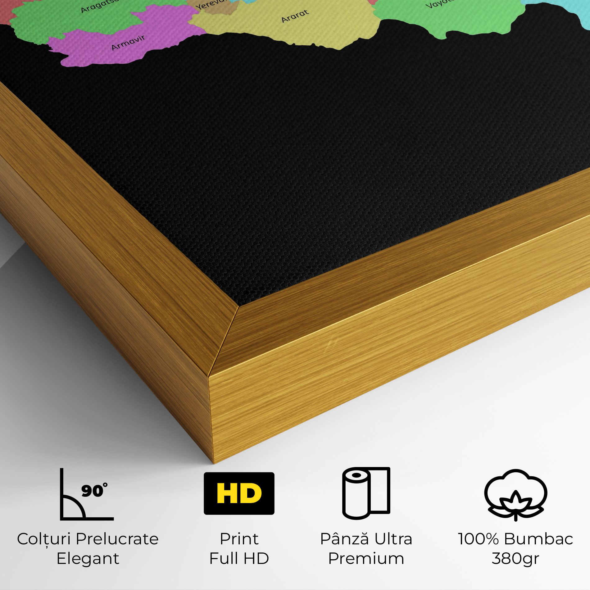 Armenia Map mockup 4