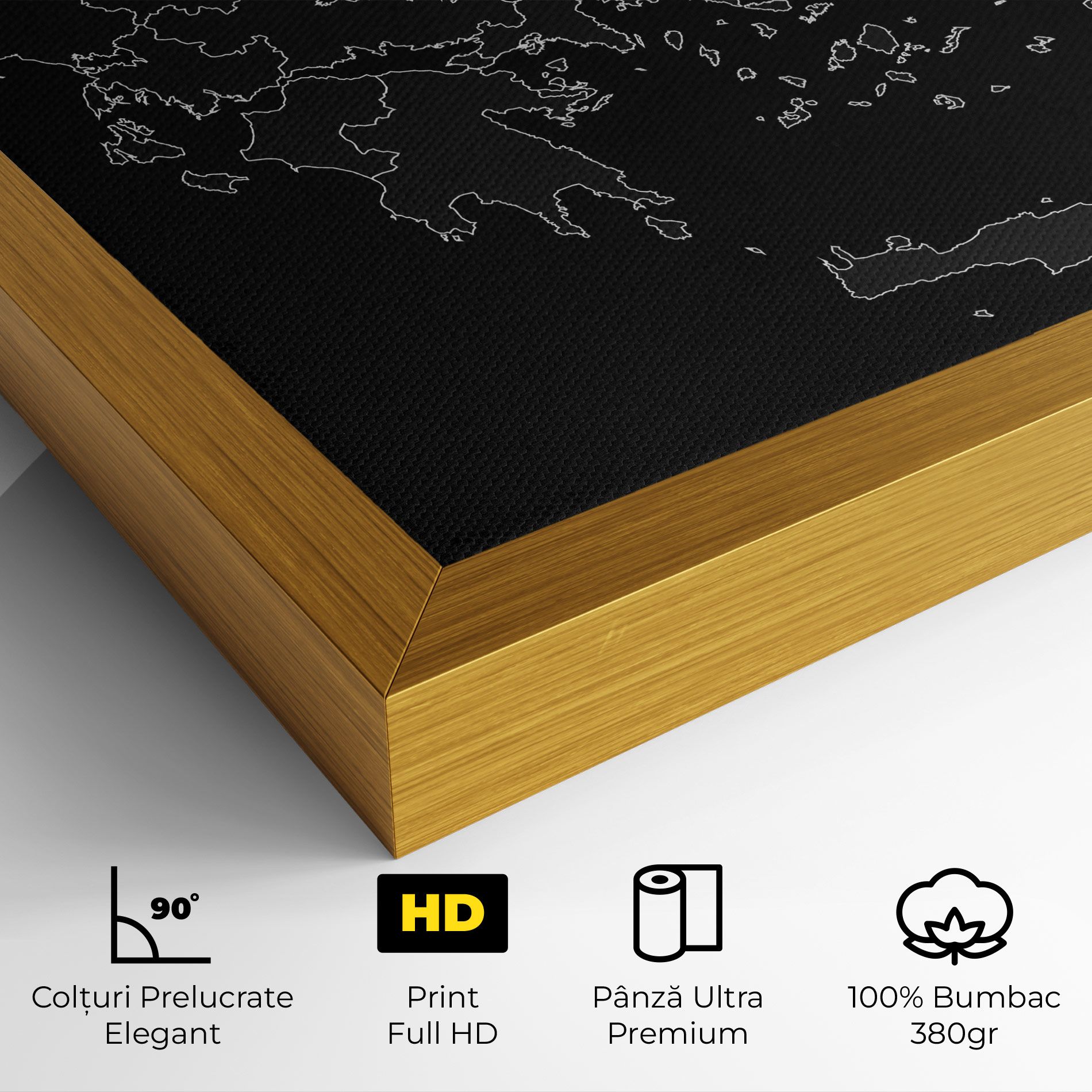 Greece Grey Map mockup 4