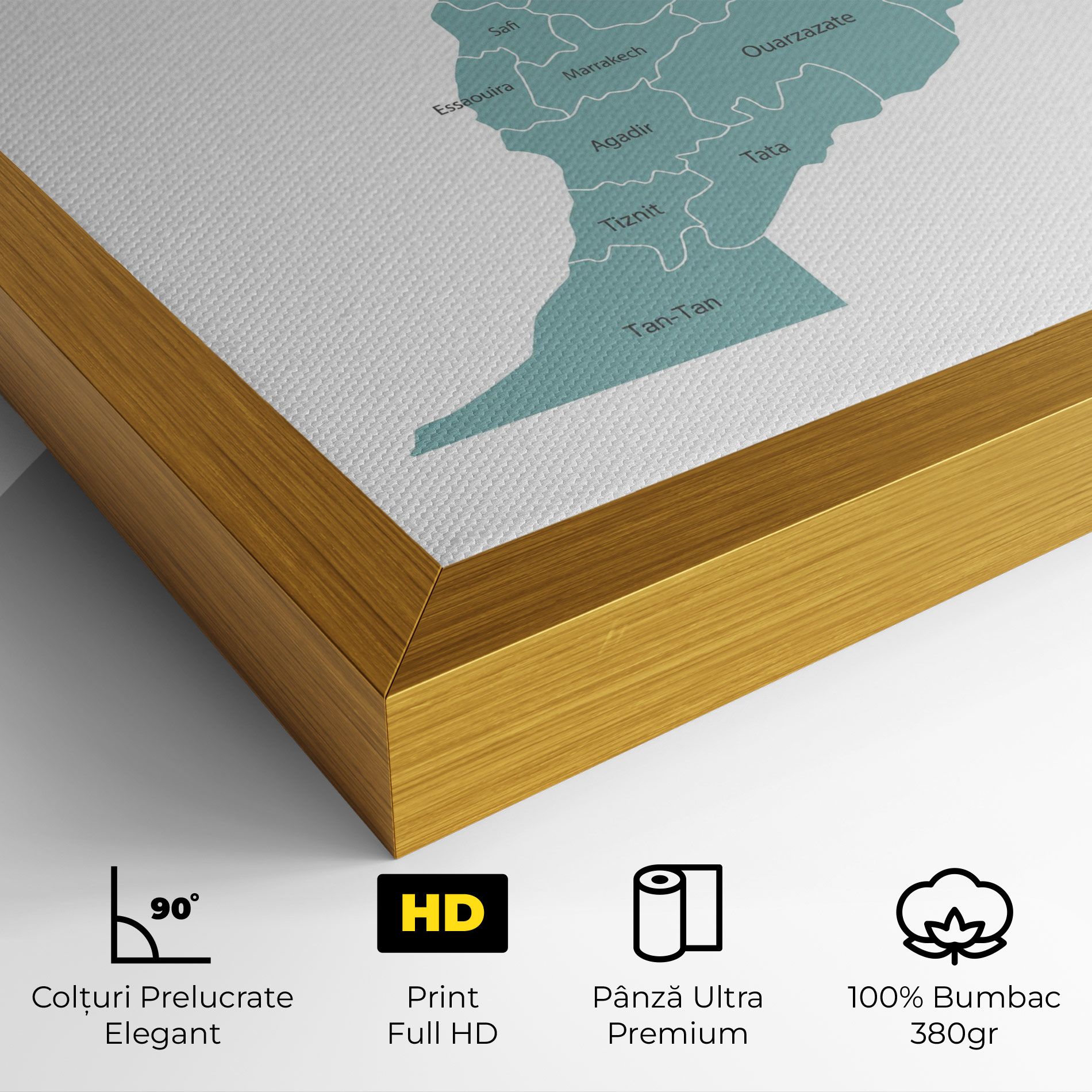 Morocco Map mockup 4