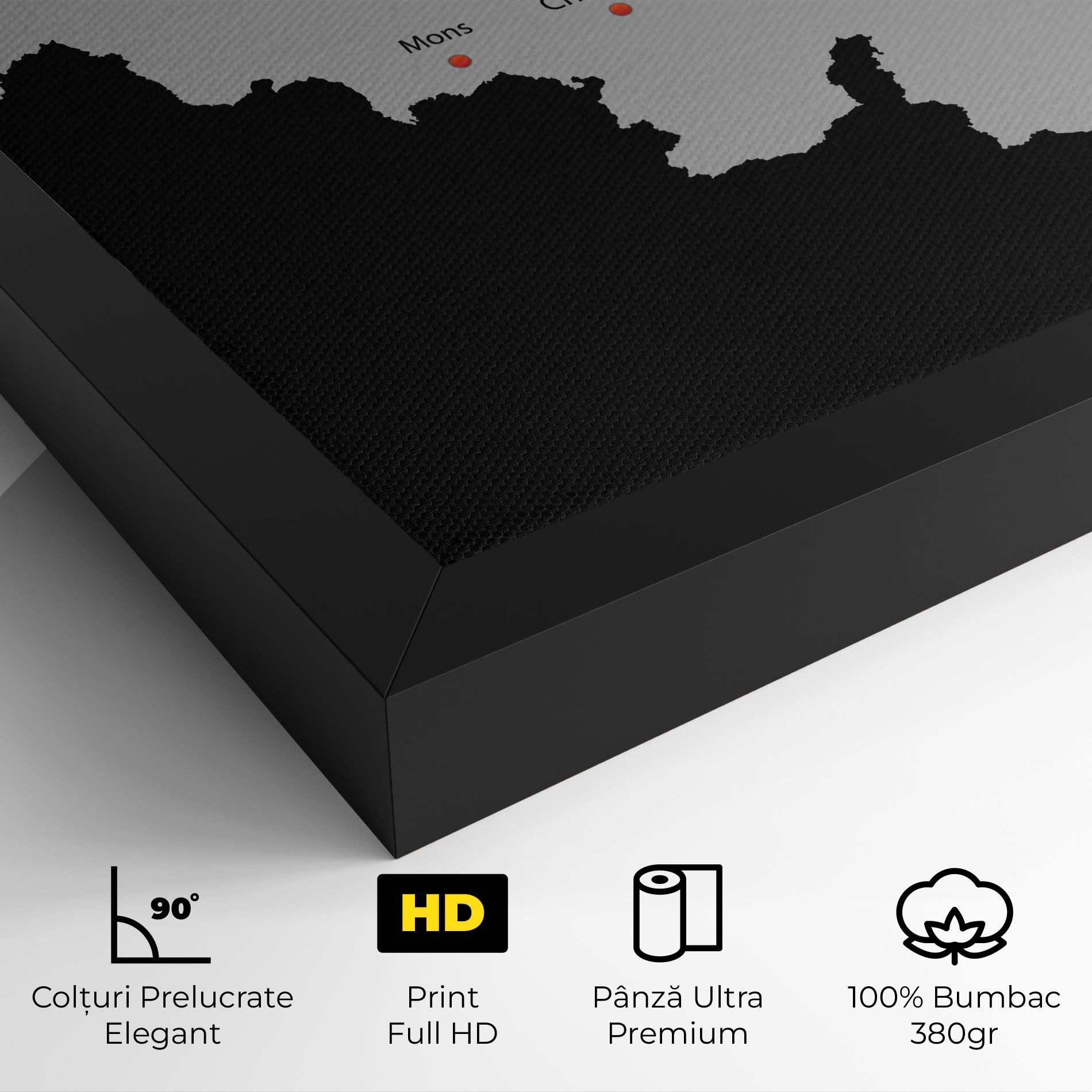 Belgium Map mockup 4