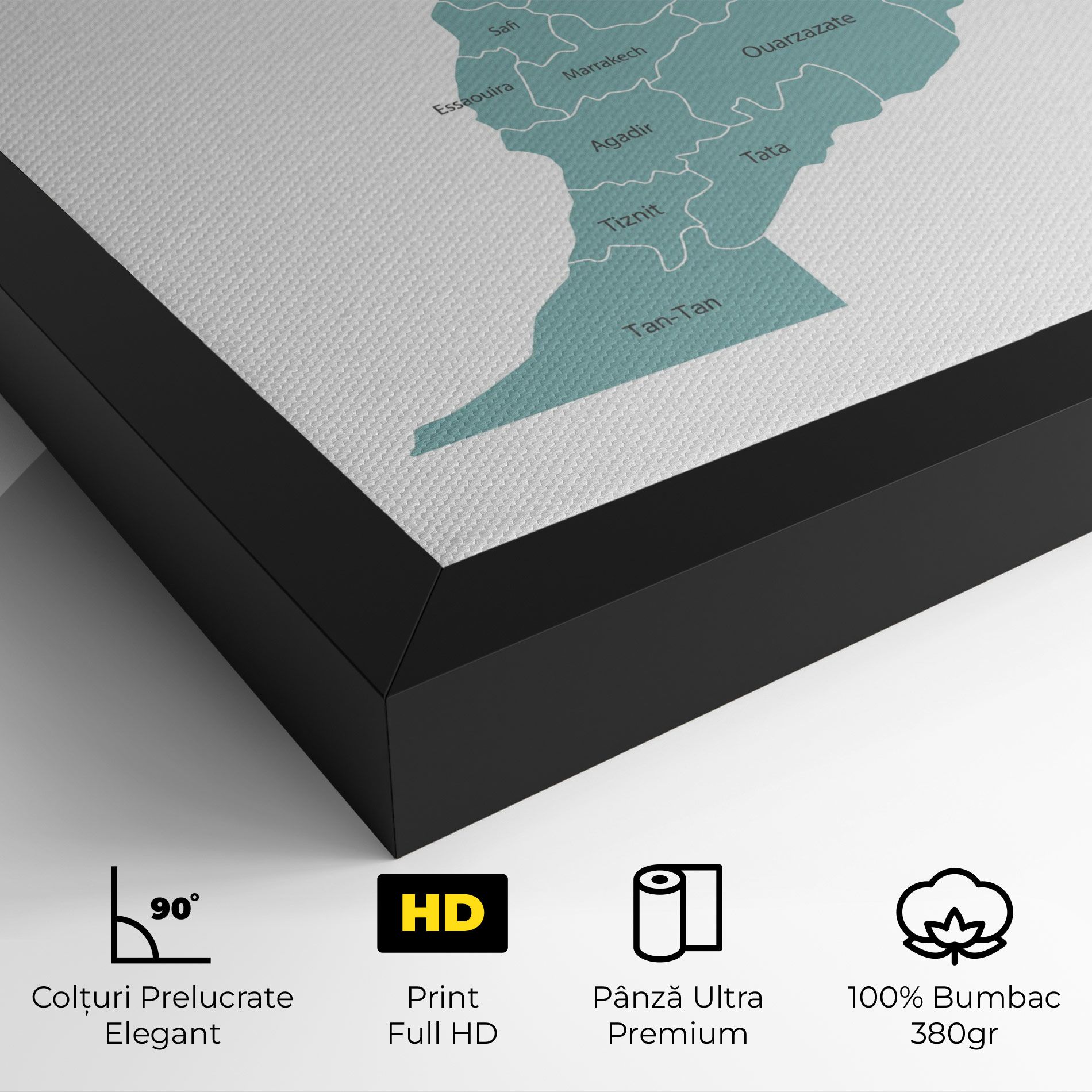 Morocco Map mockup 4