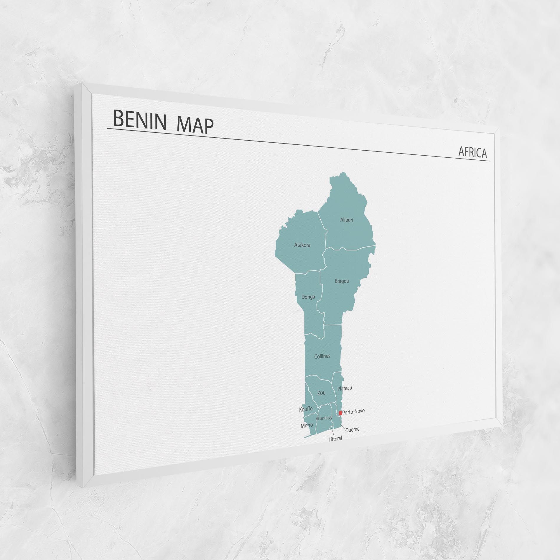 Benin Map mockup 1