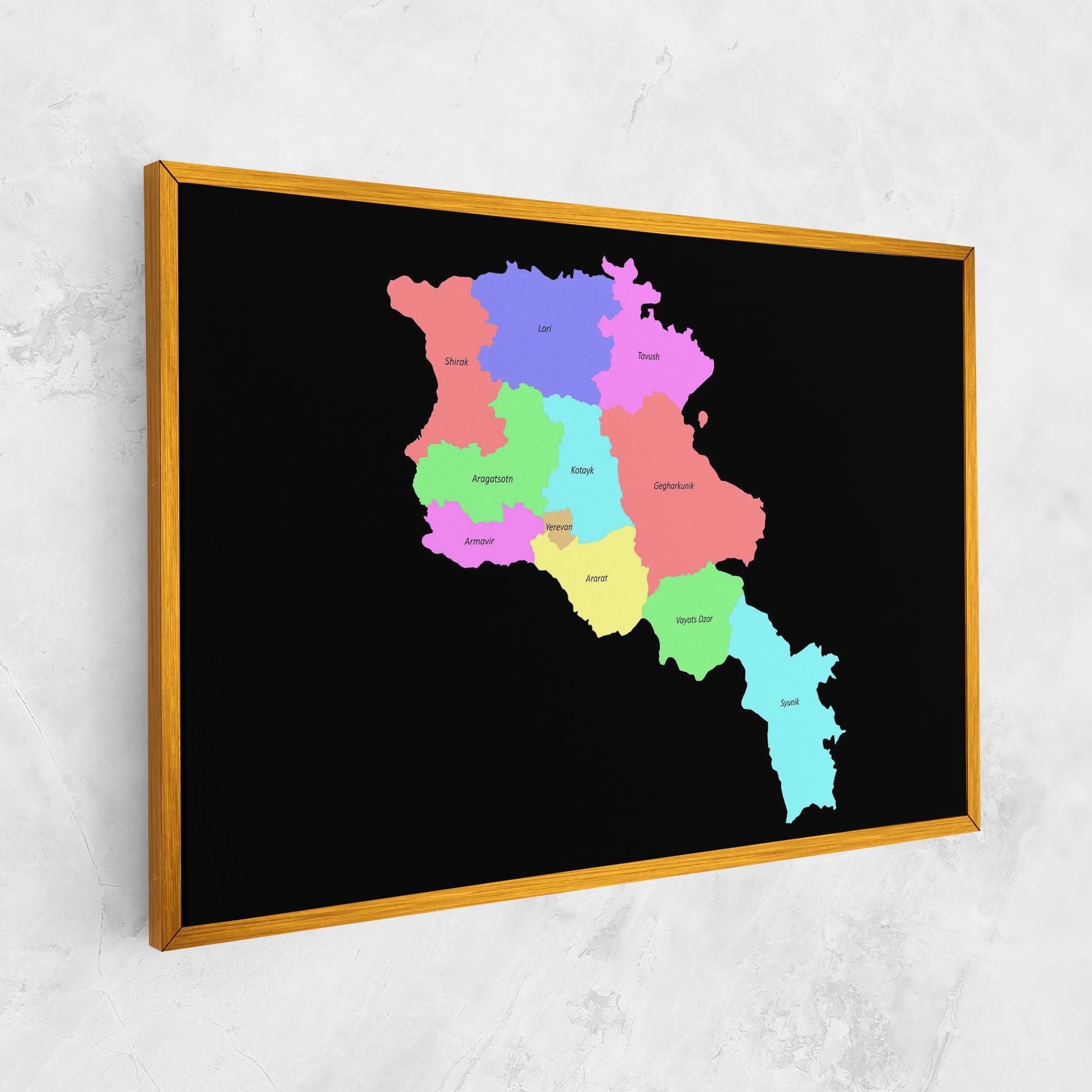 Armenia Map mockup 1