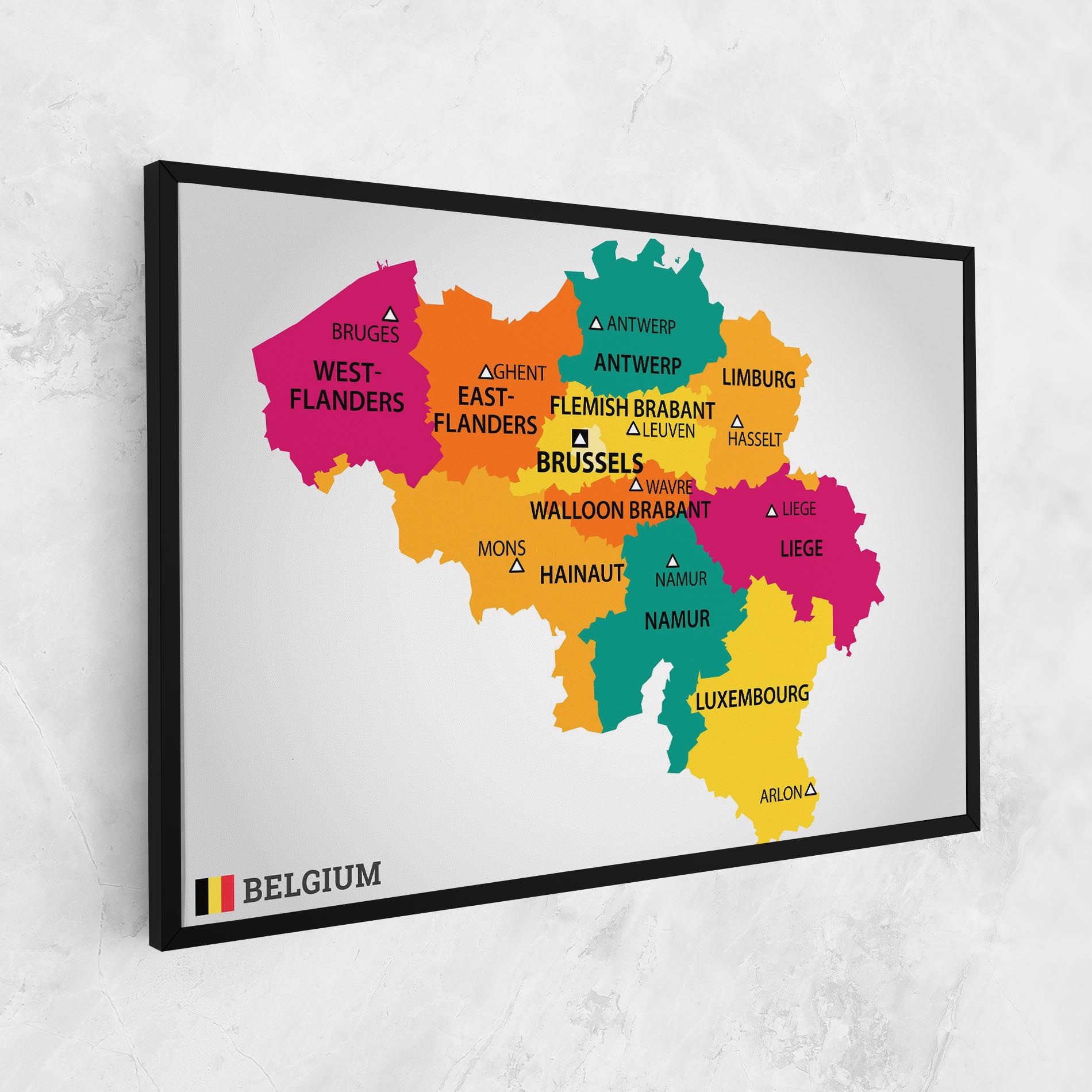 Belgium Color Map mockup 1