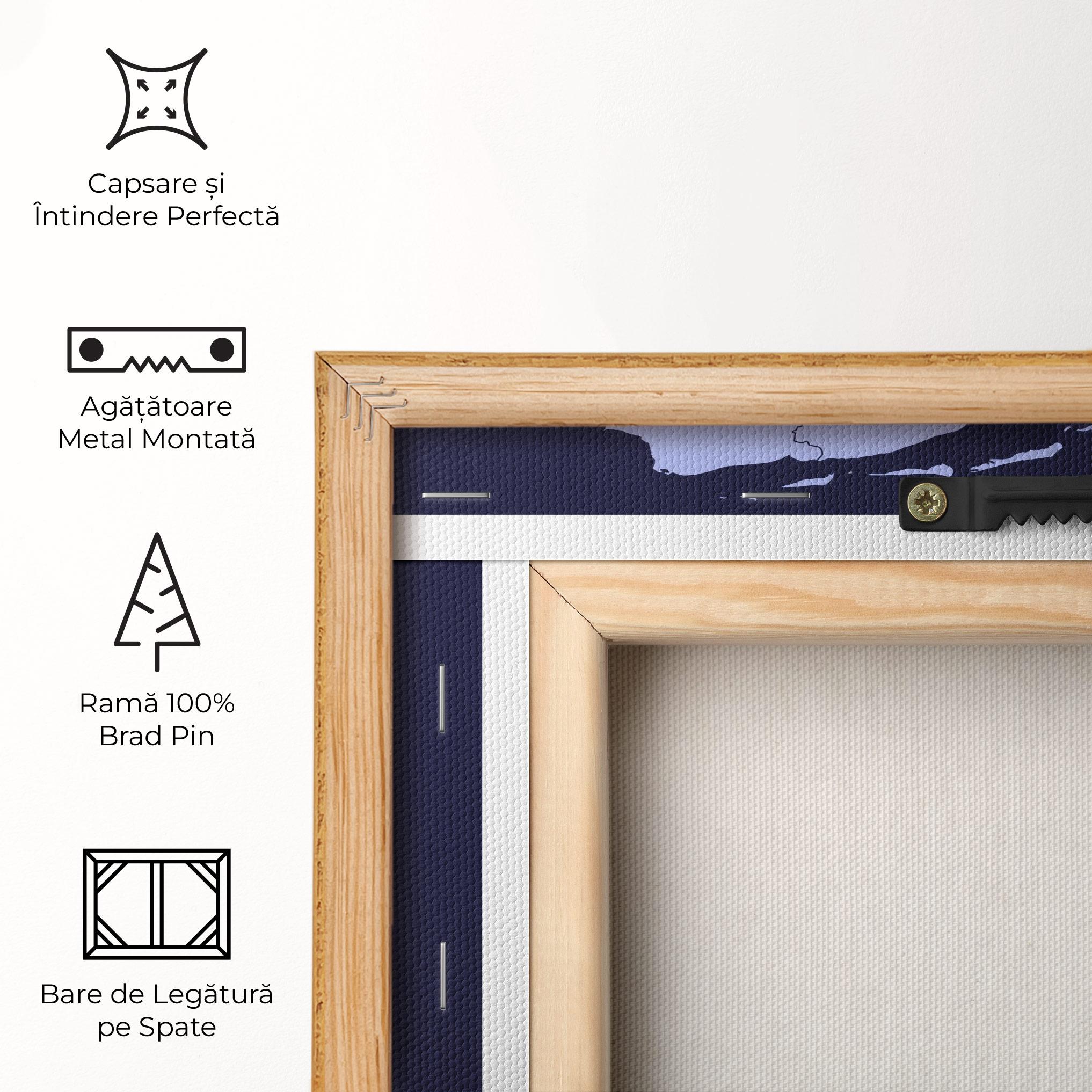 Tablou Canvas Netherlands Map mockup 5