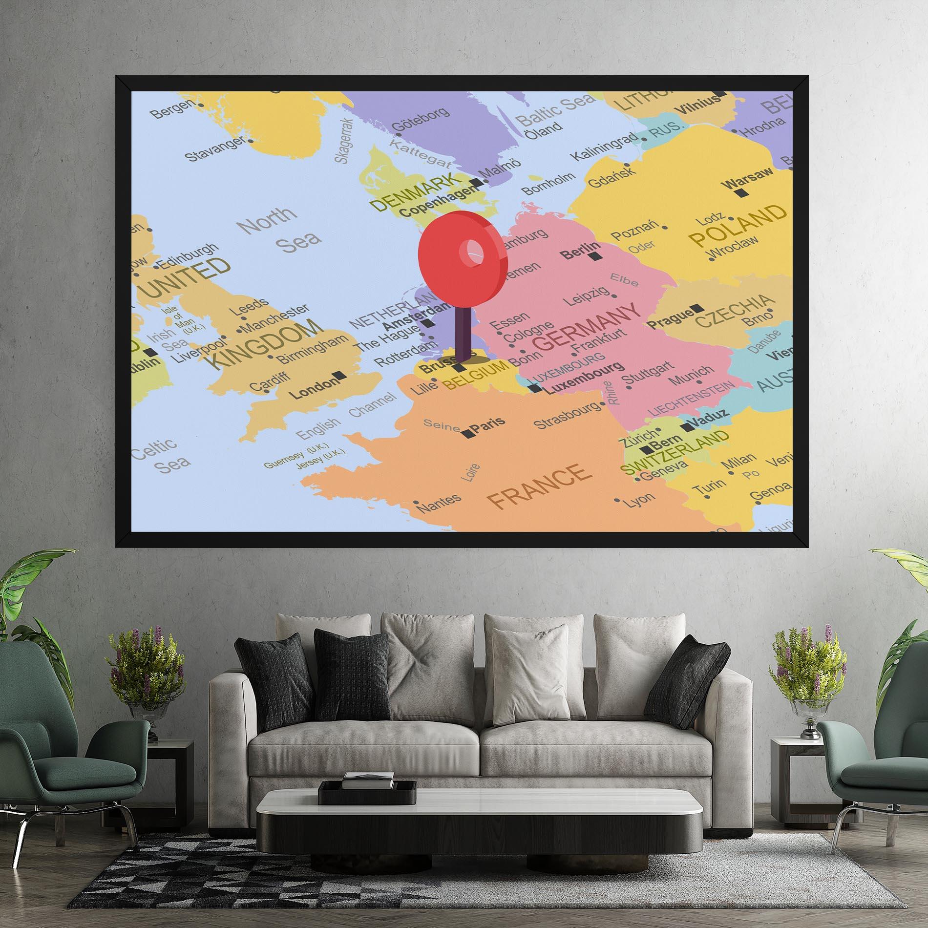 Tablou Canvas Belgium Close Up mockup 7