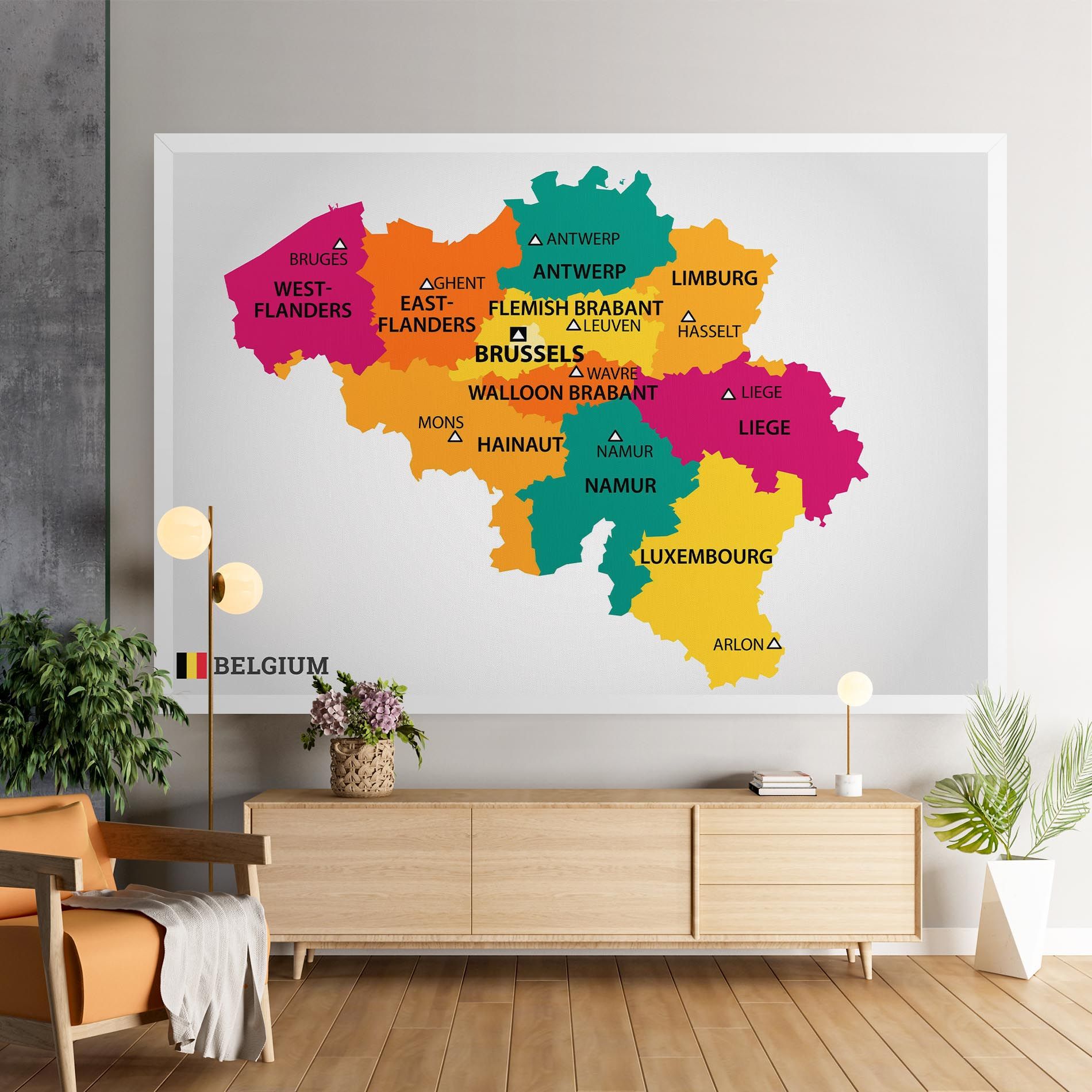 Belgium Color Map mockup 9