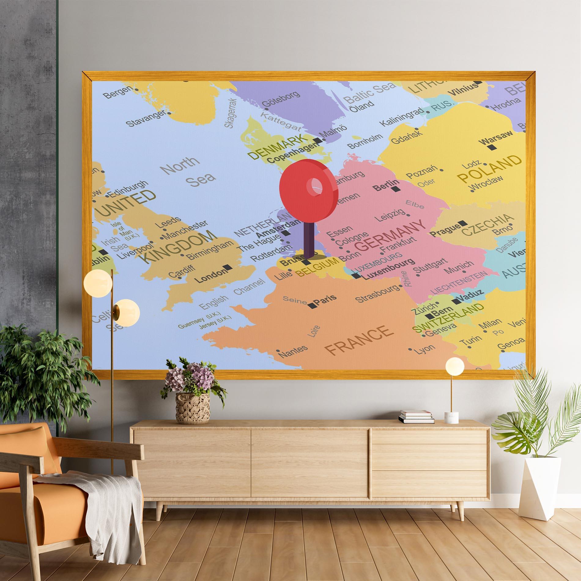 Tablou Canvas Belgium Close Up mockup 9