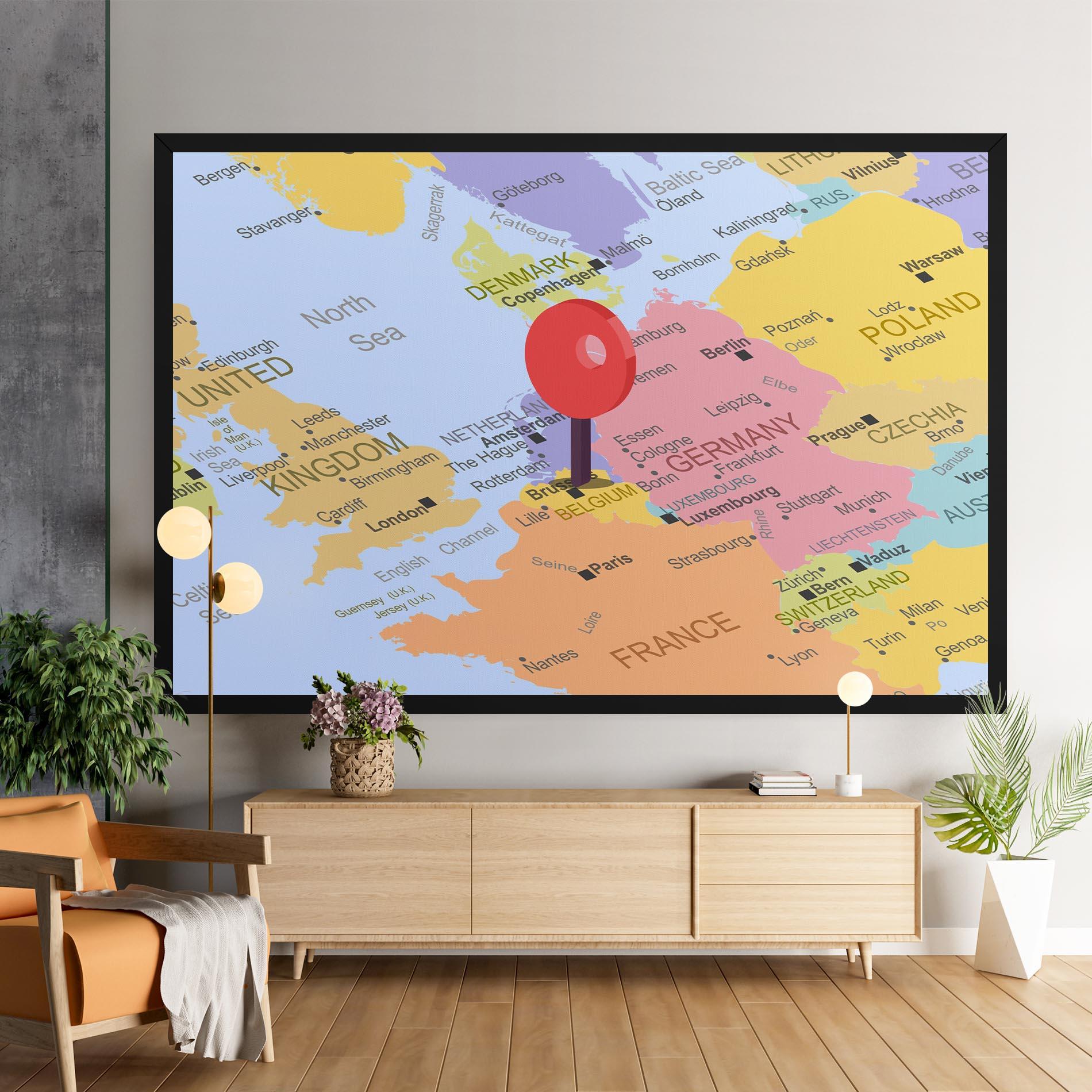 Tablou Canvas Belgium Close Up mockup 9