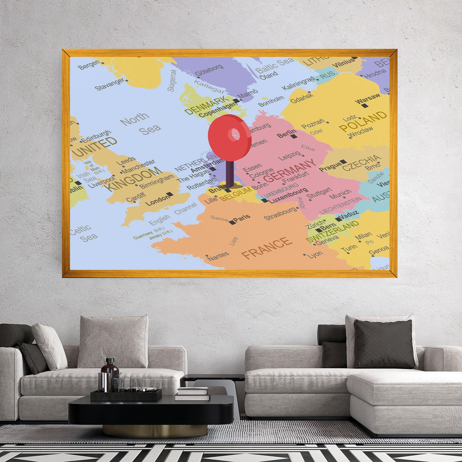 Tablou Canvas Belgium Close Up mockup 2