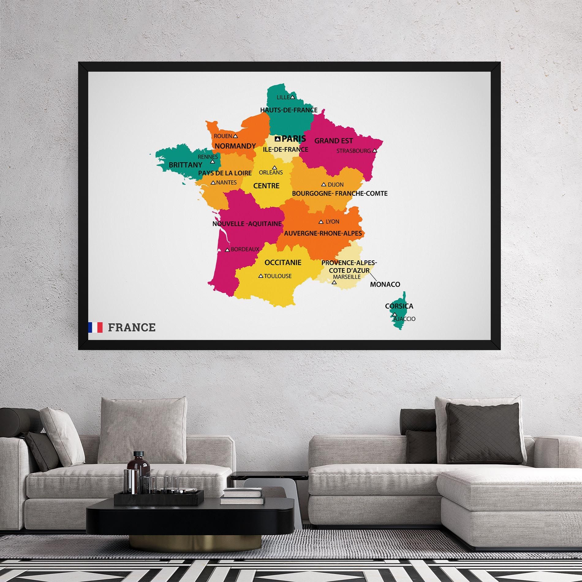 France Color Map mockup 2