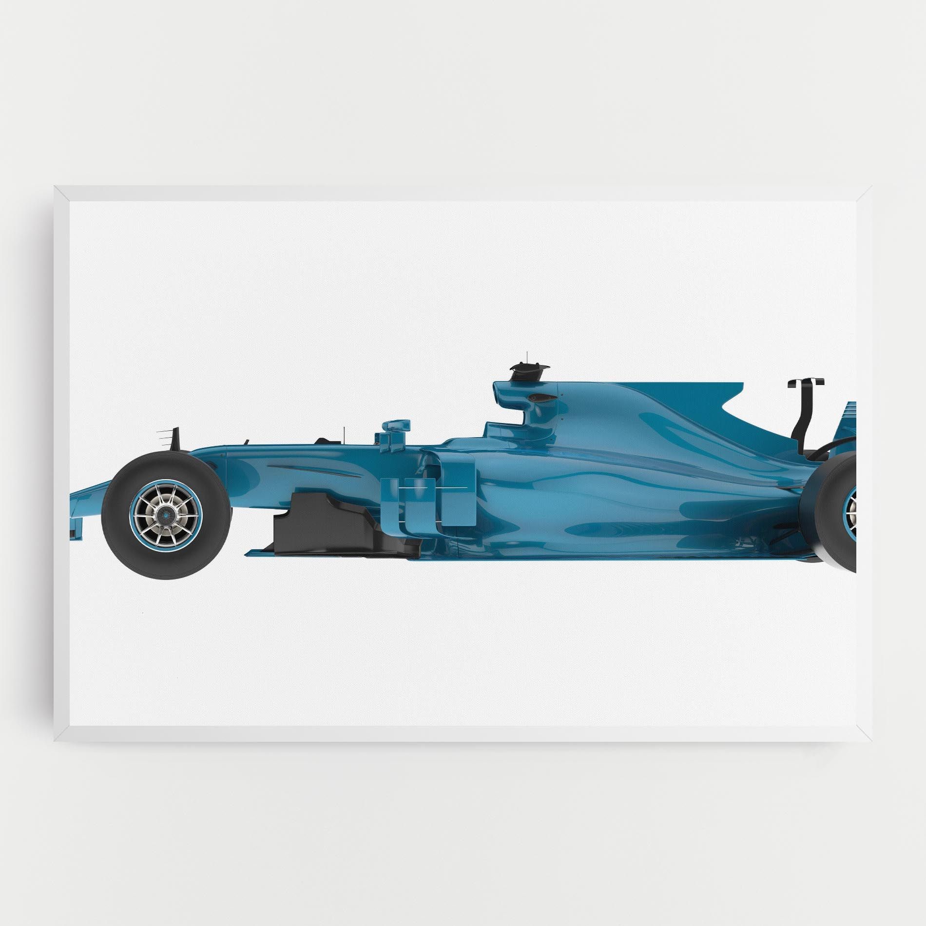 Blue F1 Toy mockup 0