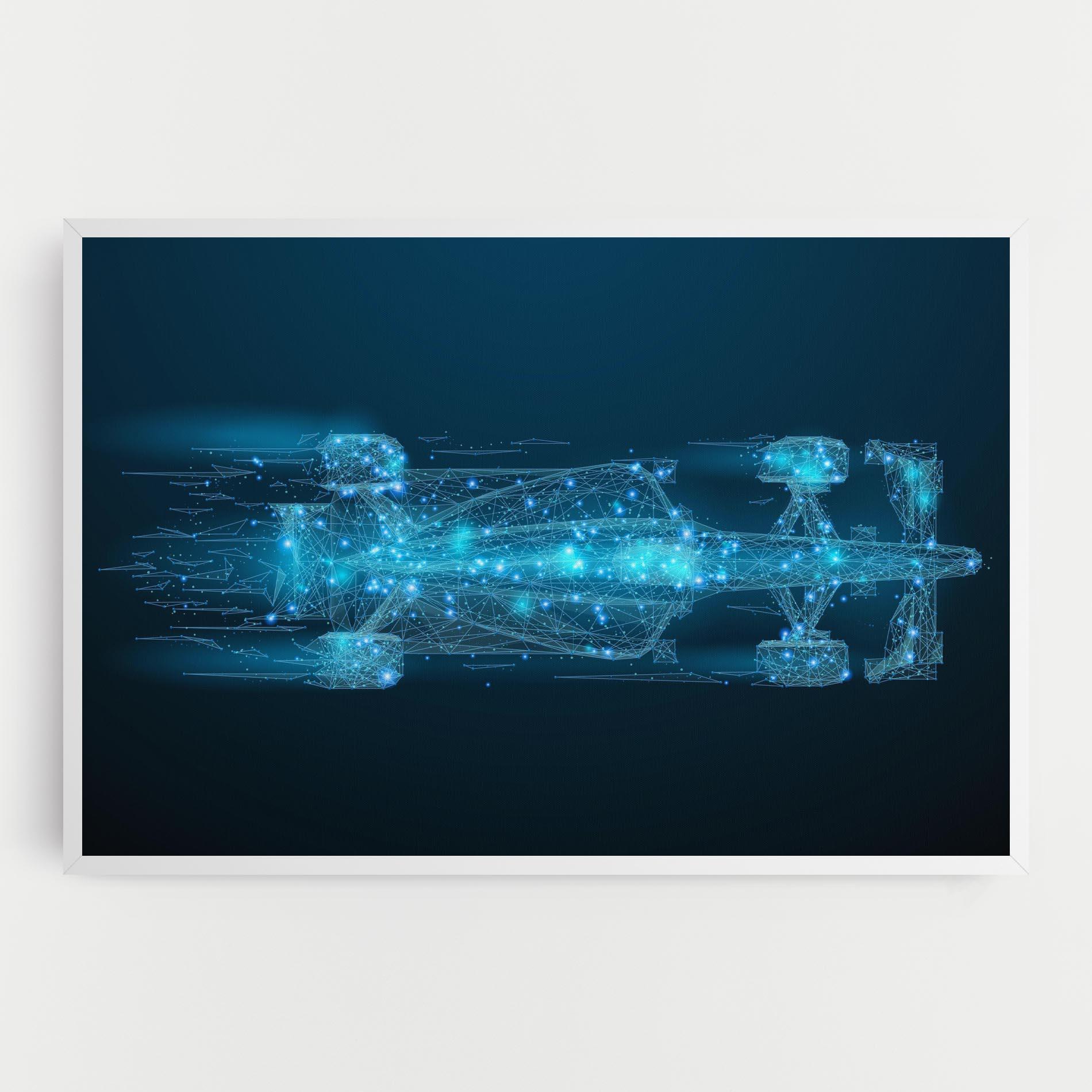 Tablou Canvas Blue Light F1 mockup 0