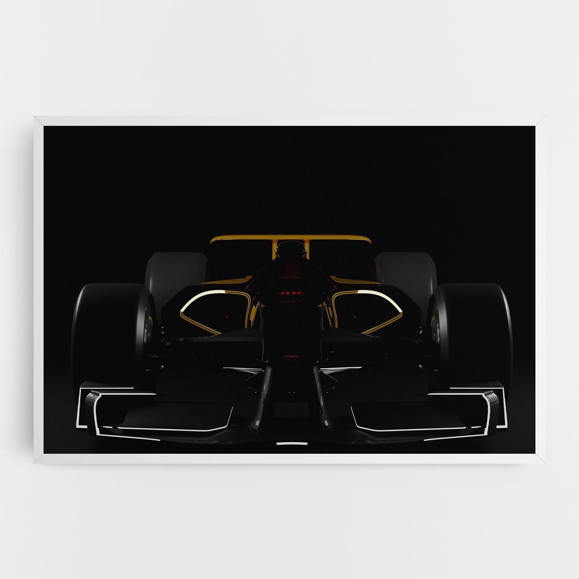 Dark F1 Car mockup 0