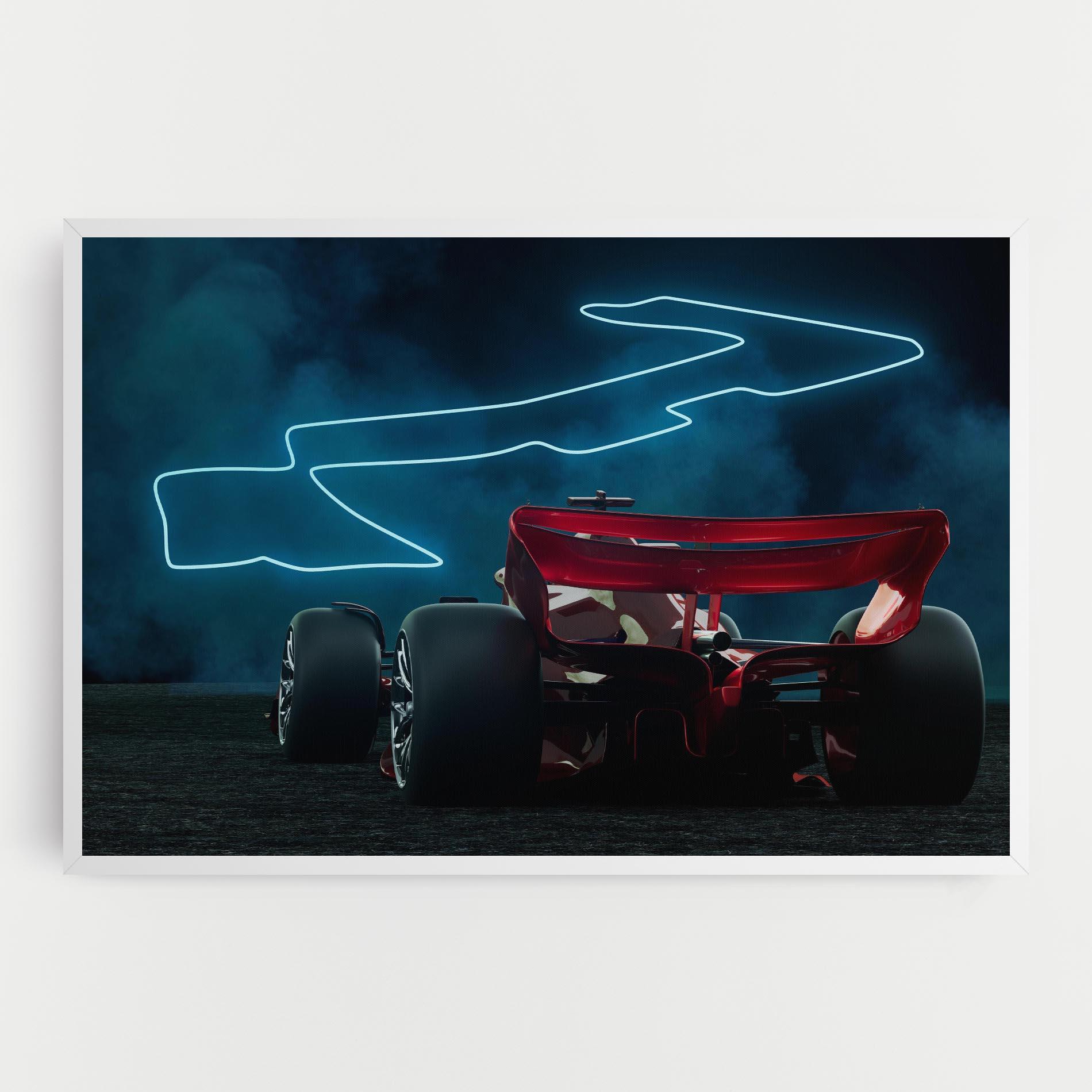 Tablou Canvas Race Car F1 mockup 0