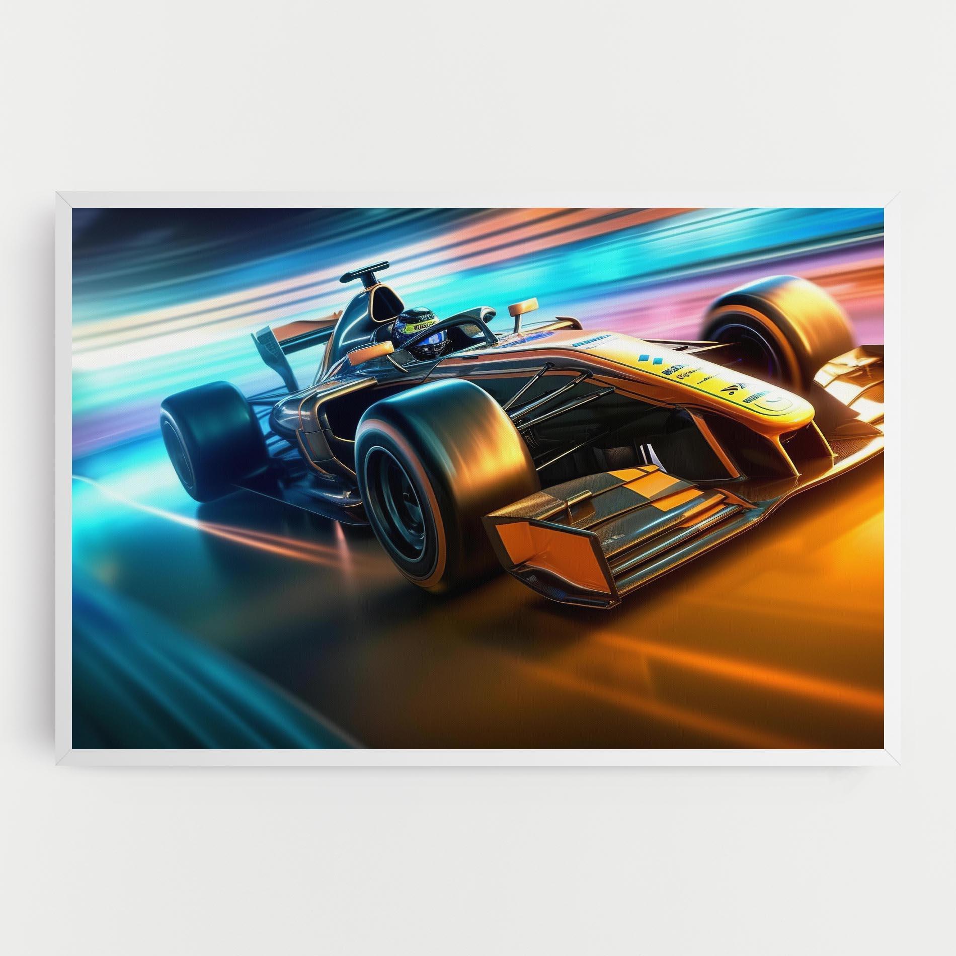 Tablou Canvas Yellow Blue F1 mockup 0