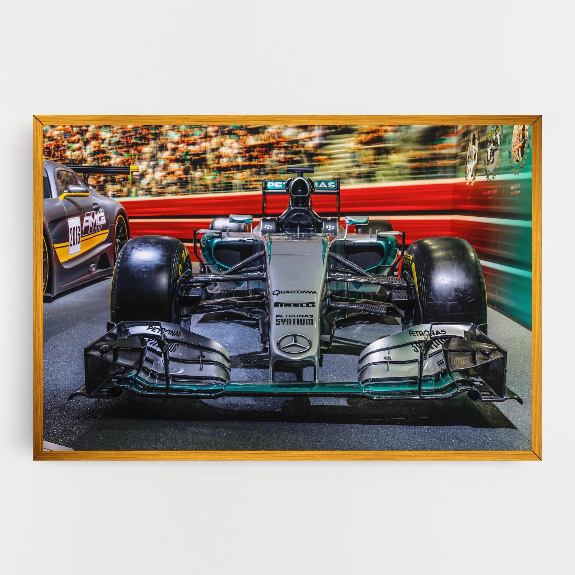 Tablou Canvas Black Green F1 mockup 0