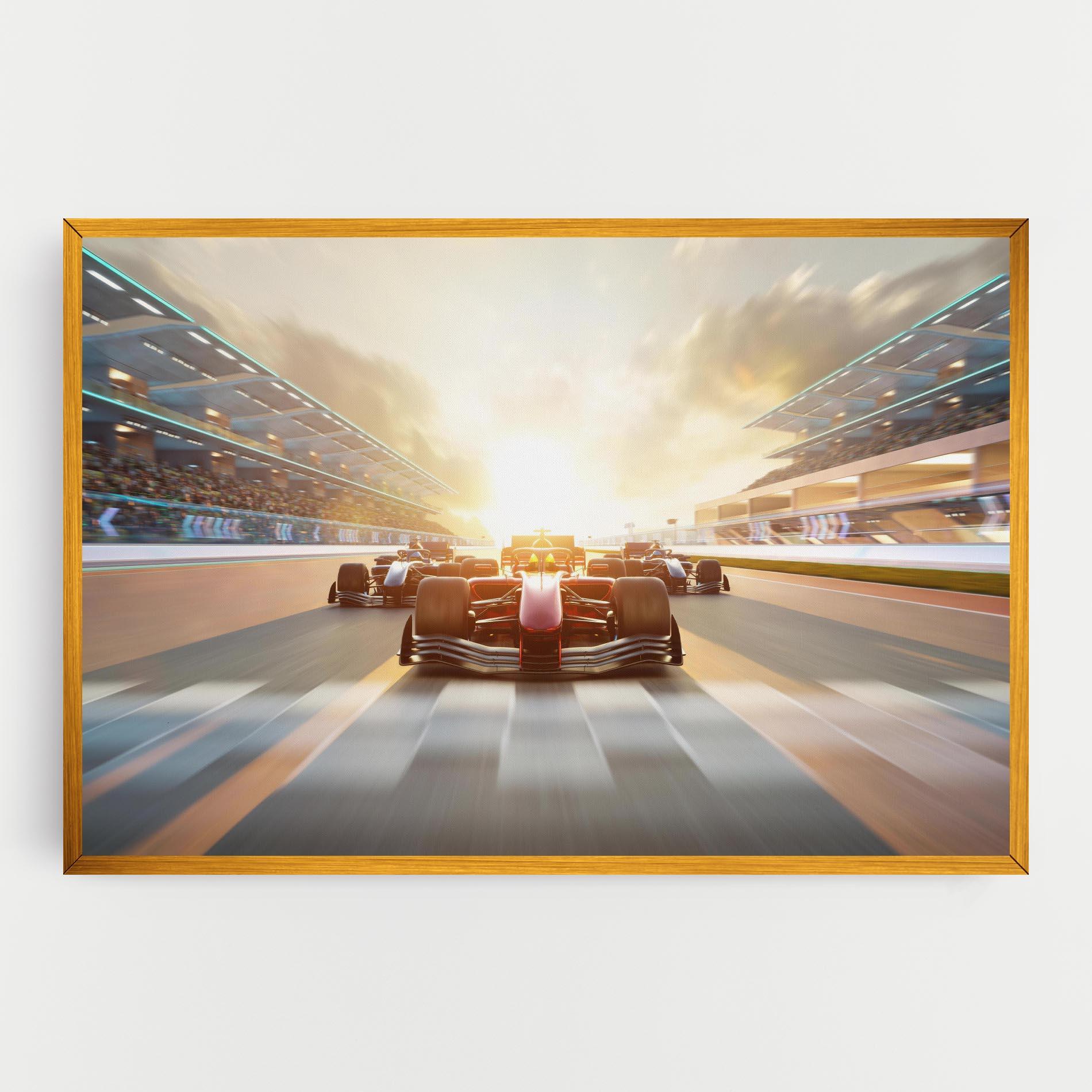 Tablou Canvas F1 Winning mockup 0