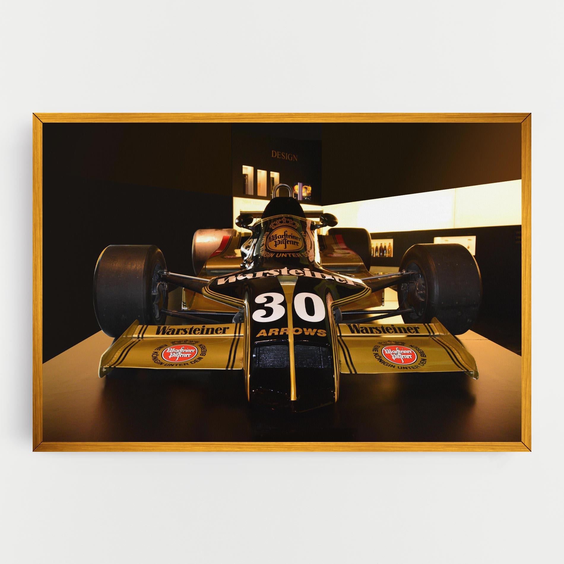 Tablou Canvas Formula 1 Car Color mockup 0