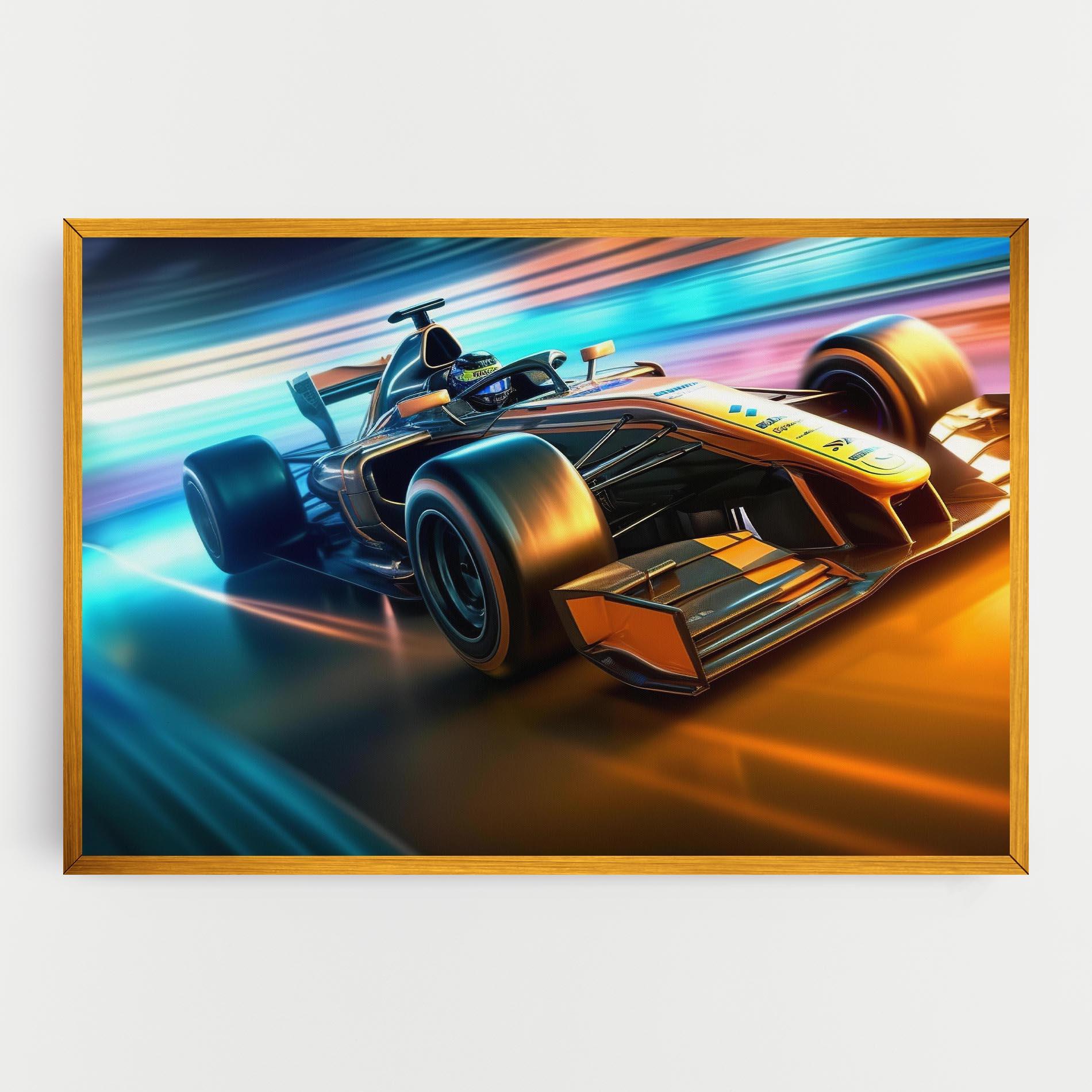 Tablou Canvas Yellow Blue F1 mockup 0