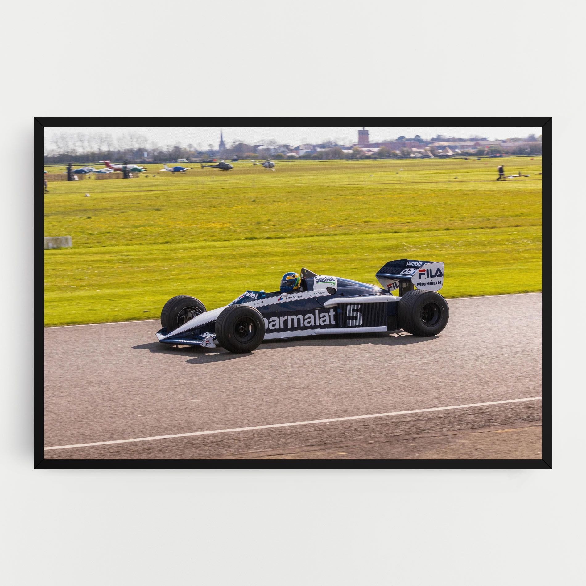 Black F1 Car mockup 0