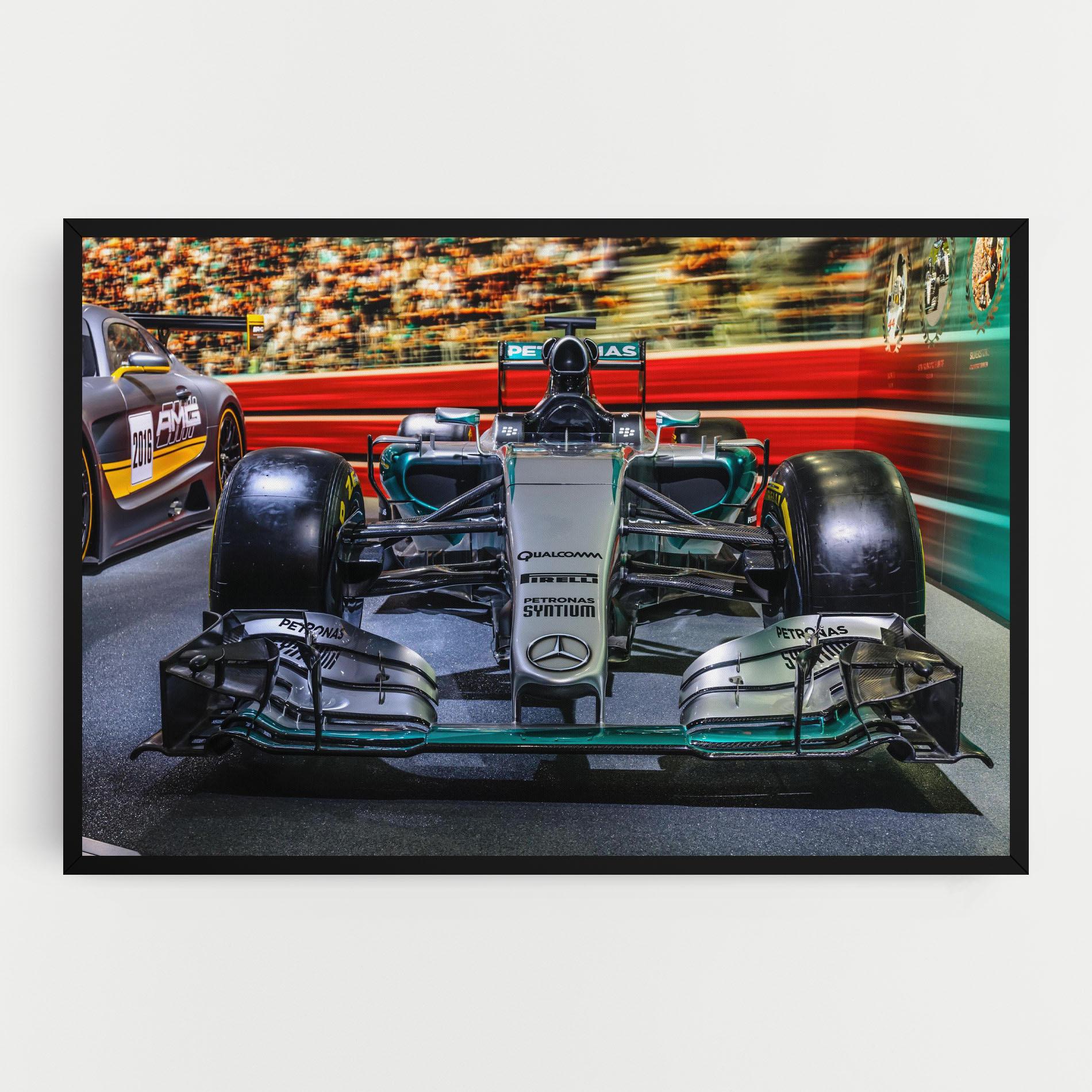 Tablou Canvas Black Green F1 mockup 0