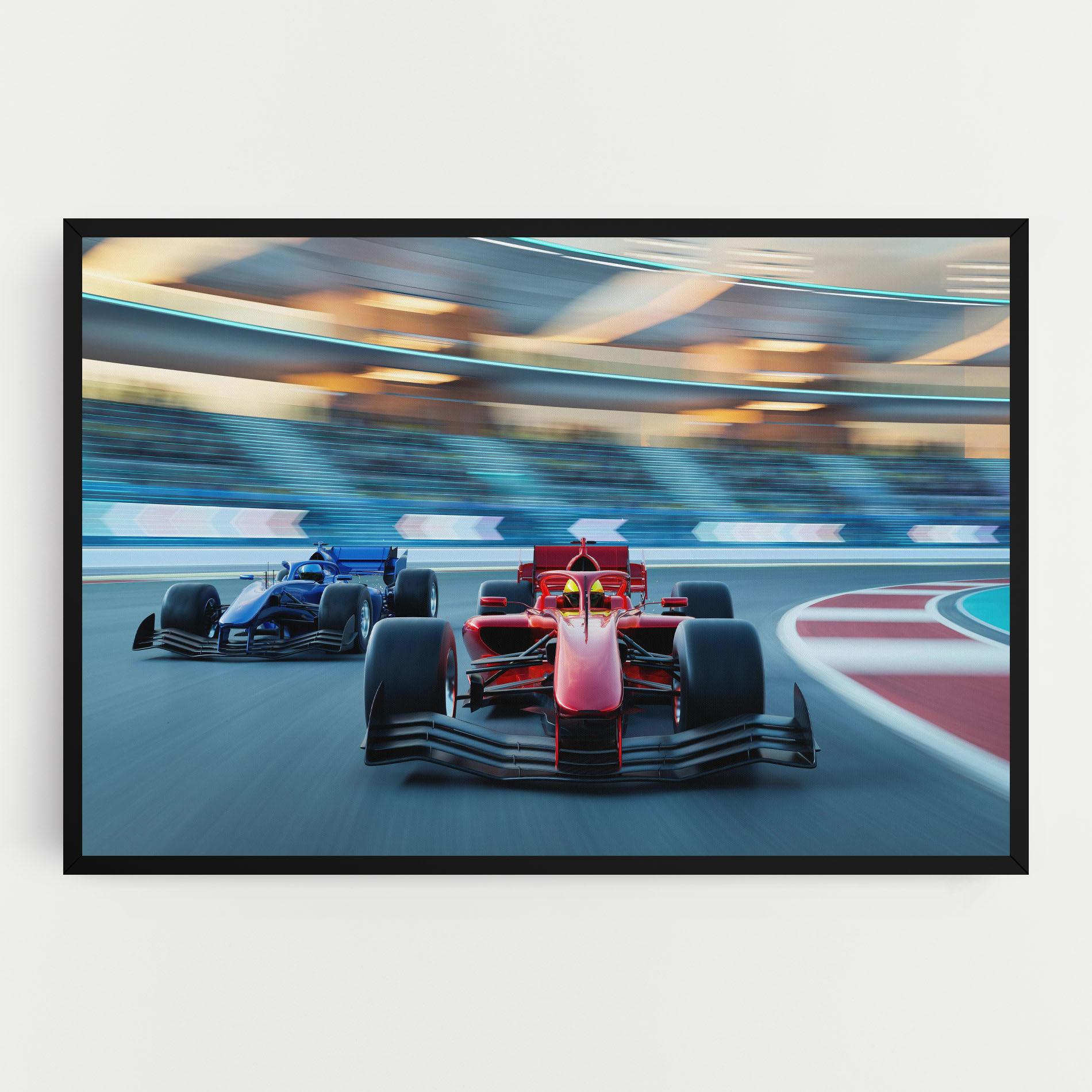 Tablou Canvas F1 Racing mockup 0