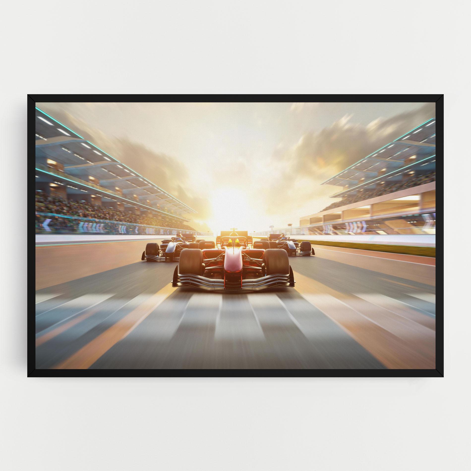 Tablou Canvas F1 Winning mockup 0