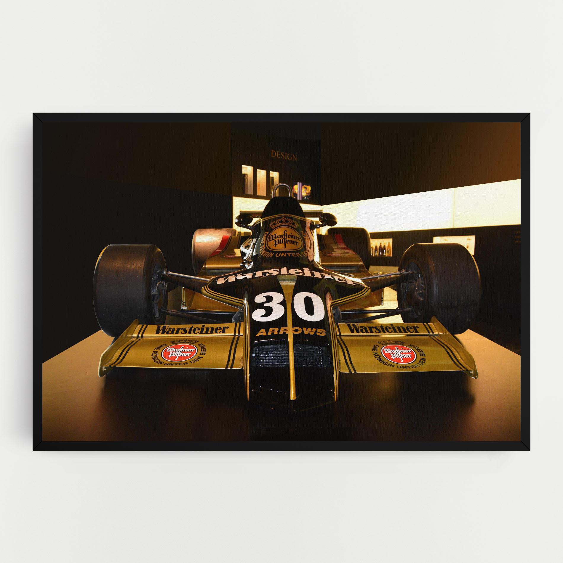 Tablou Canvas Formula 1 Car Color mockup 0
