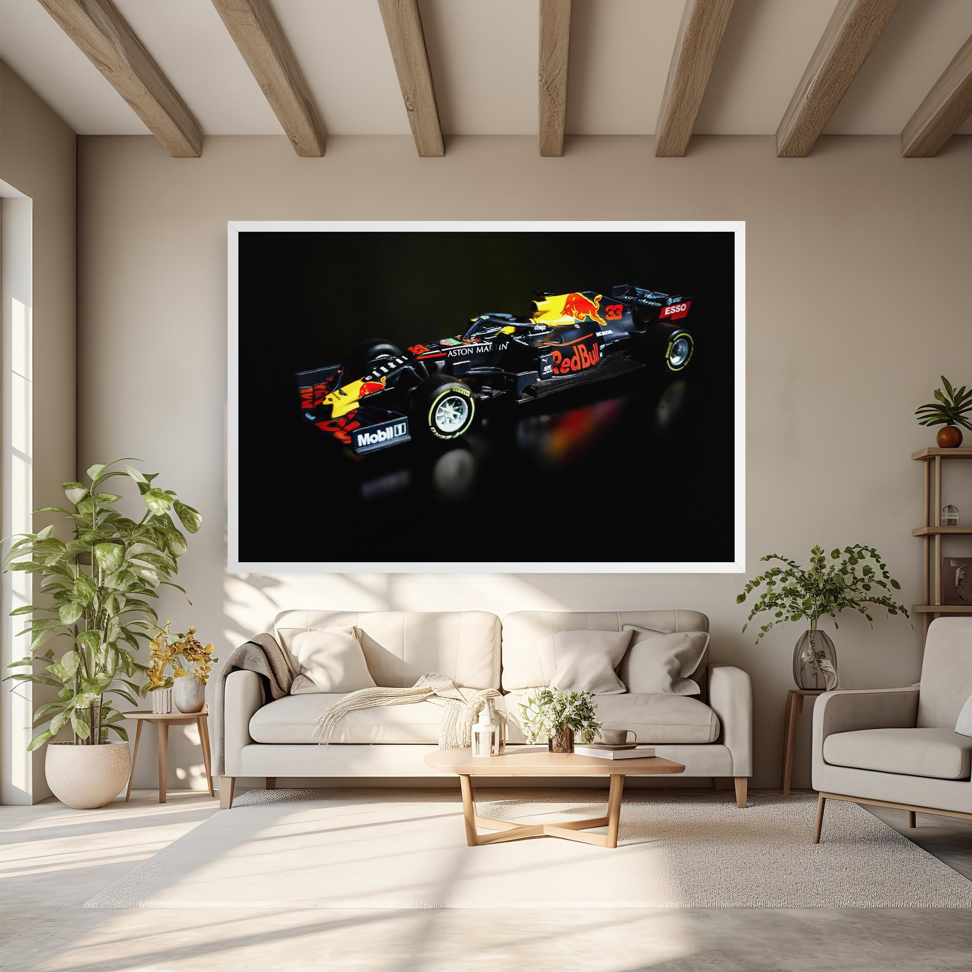 Tablou Canvas Black Yellow F1 mockup 6