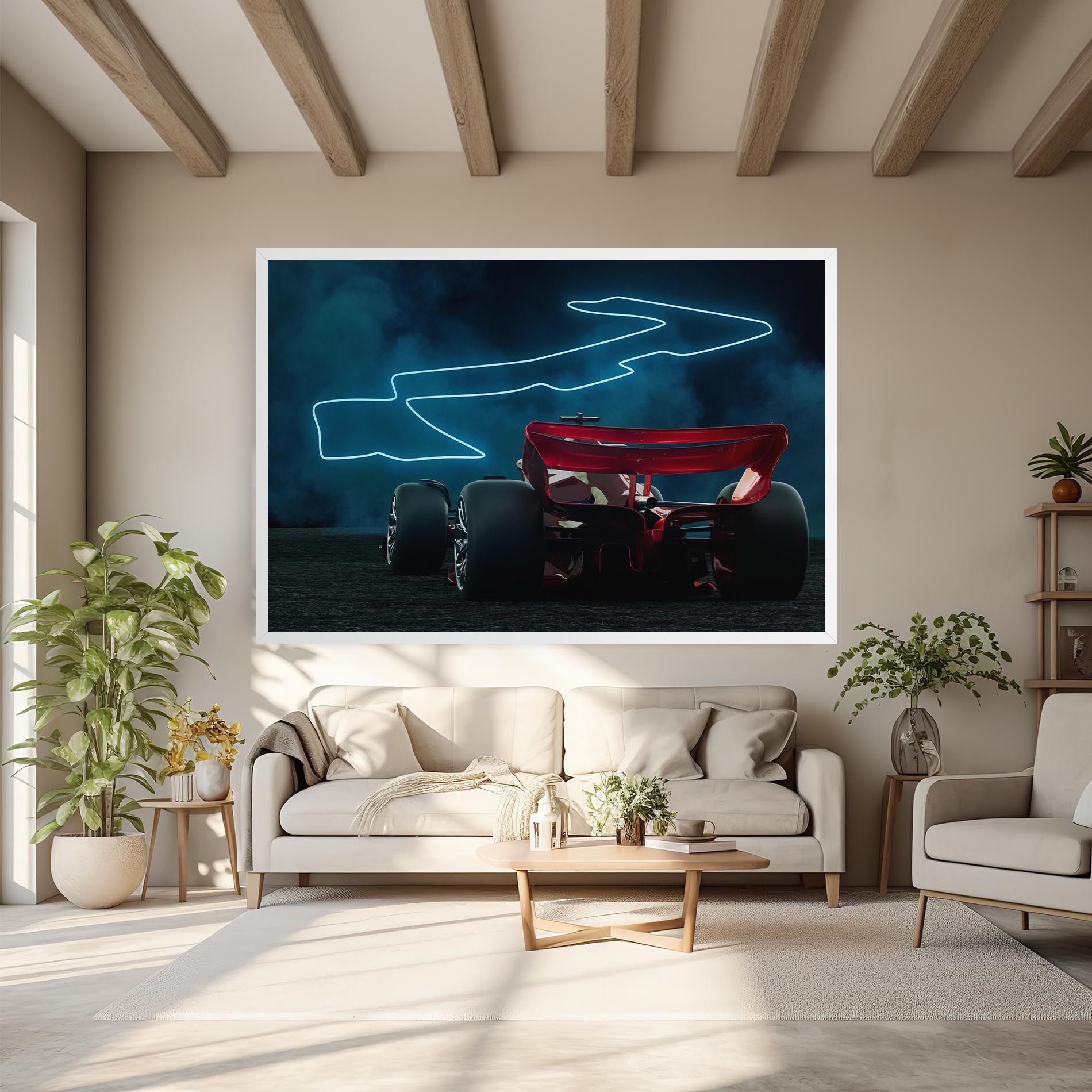 Race Car F1 mockup 6