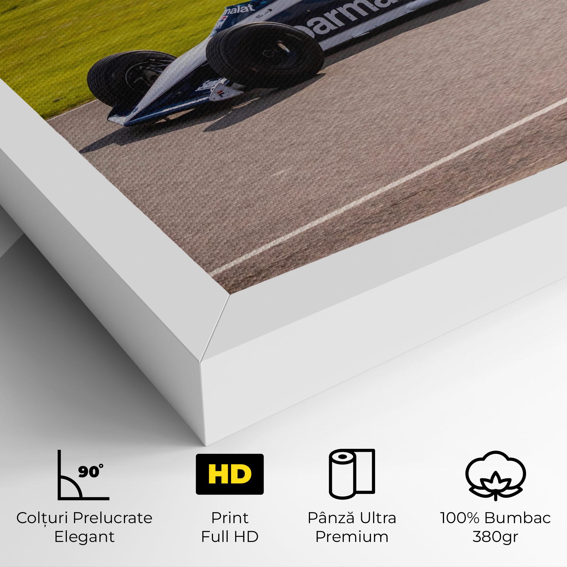 Tablou Canvas Black F1 Car mockup 4