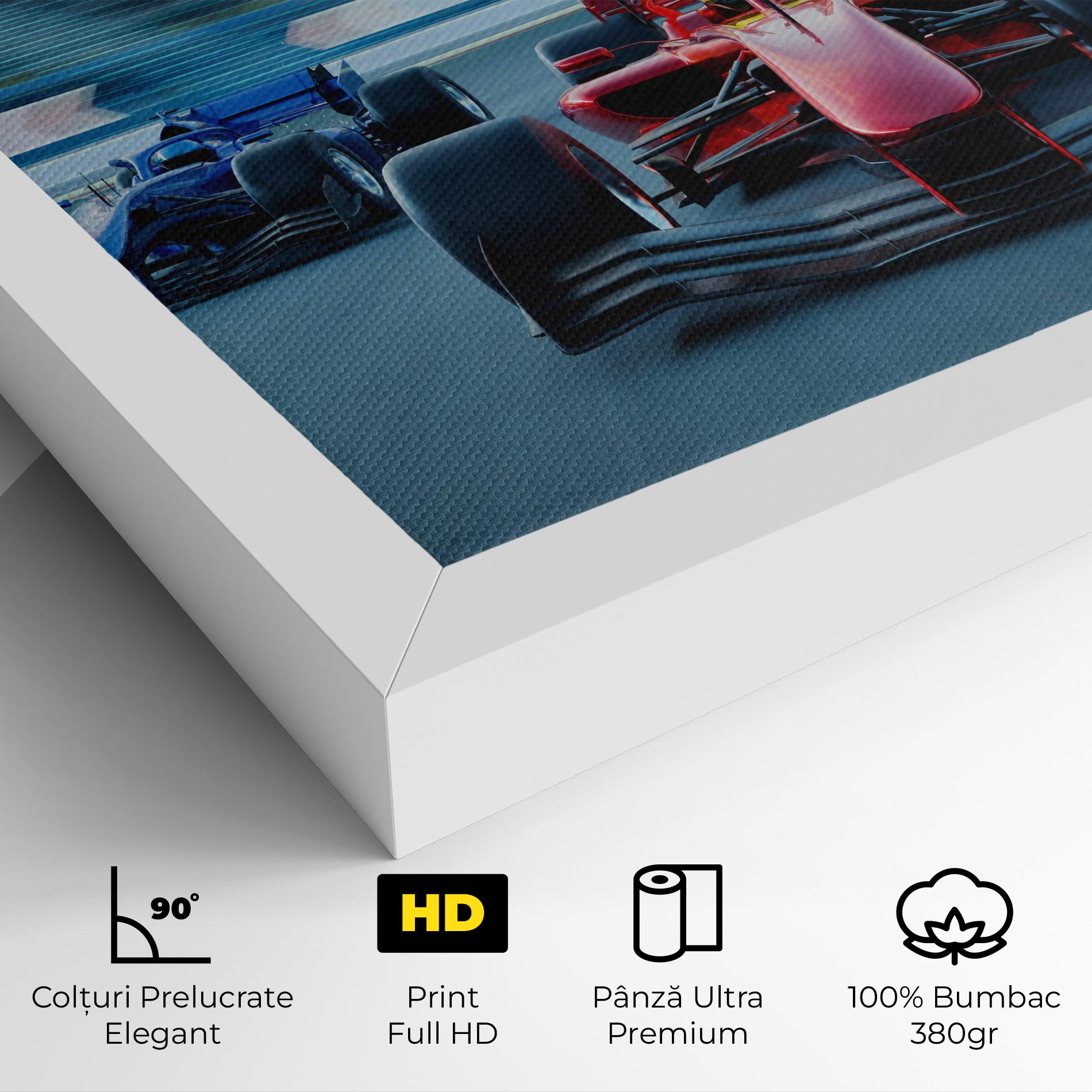 Tablou Canvas F1 Racing mockup 4