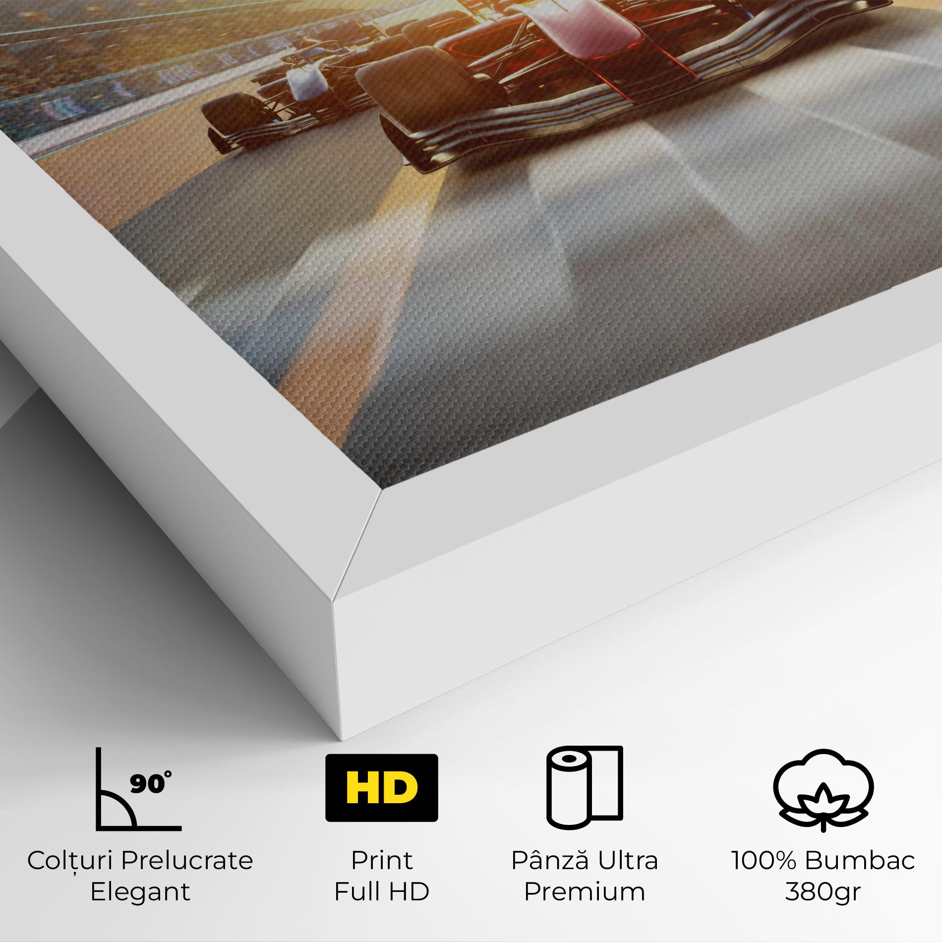 Tablou Canvas F1 Winning mockup 4