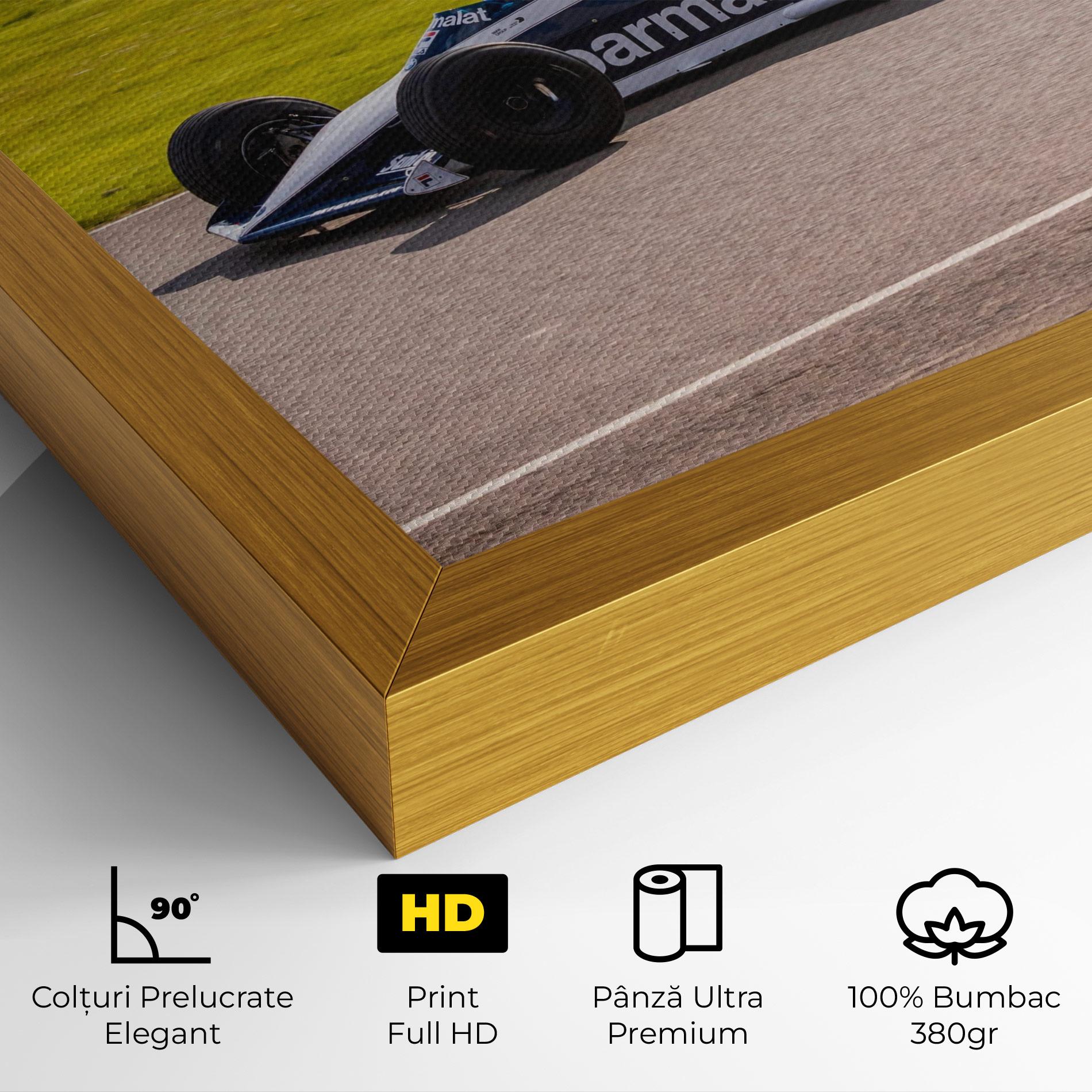 Tablou Canvas Black F1 Car mockup 4
