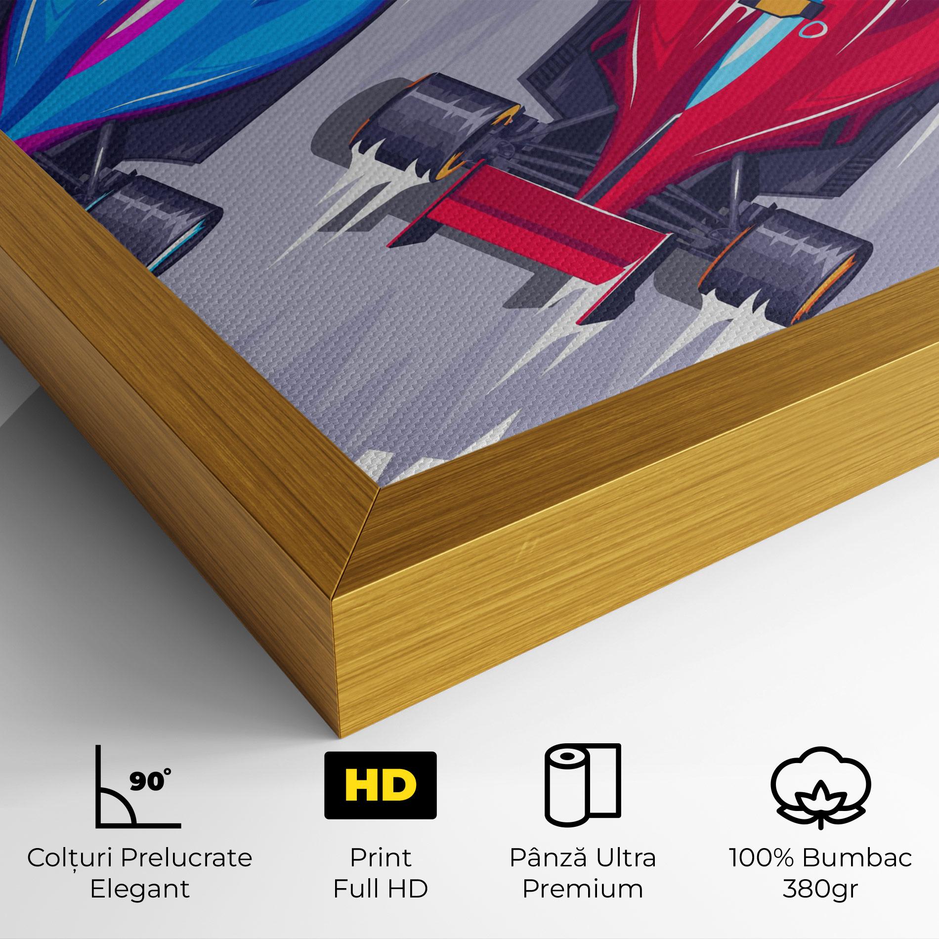 Tablou Canvas Bolides mockup 4