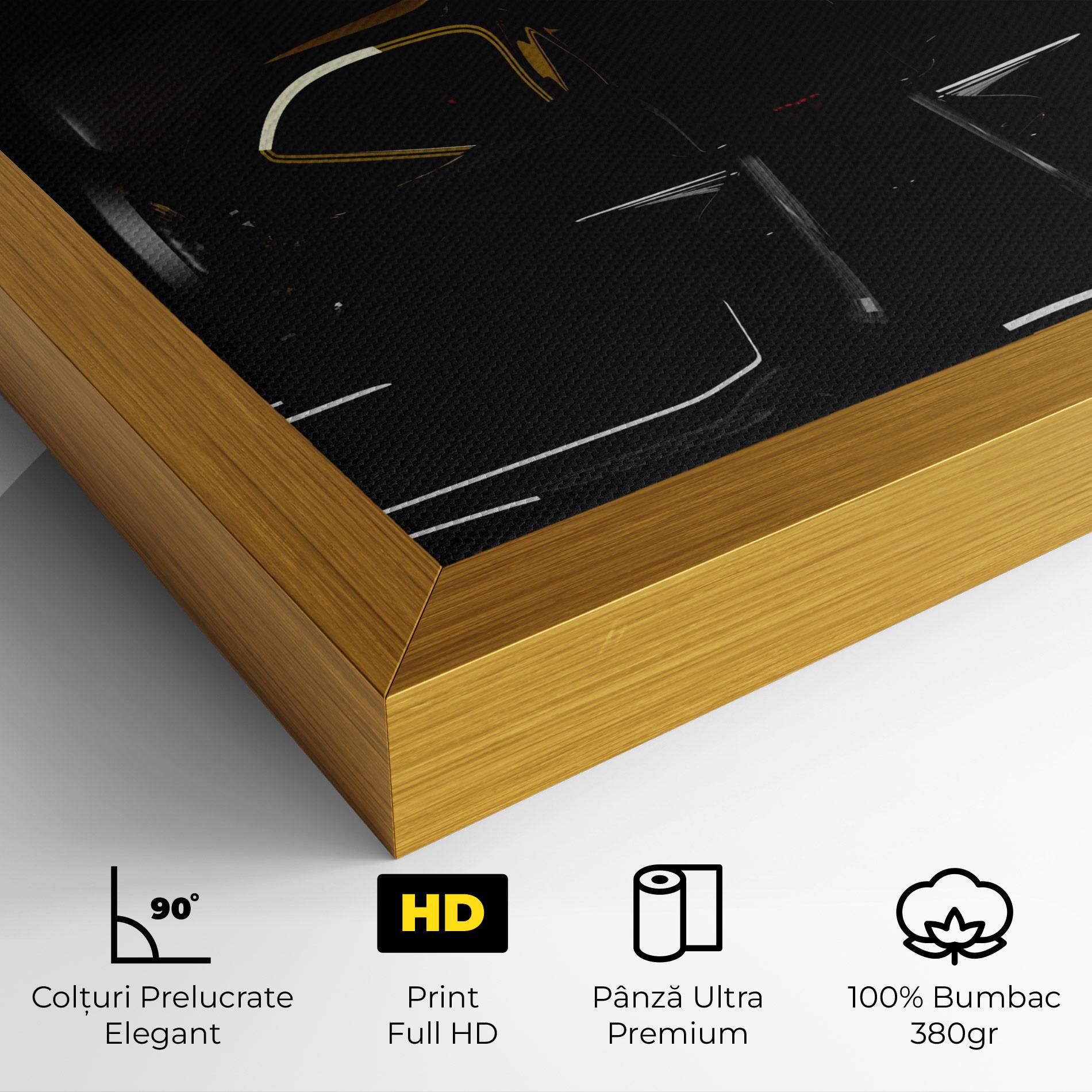 Tablou Canvas Dark F1 Car mockup 4