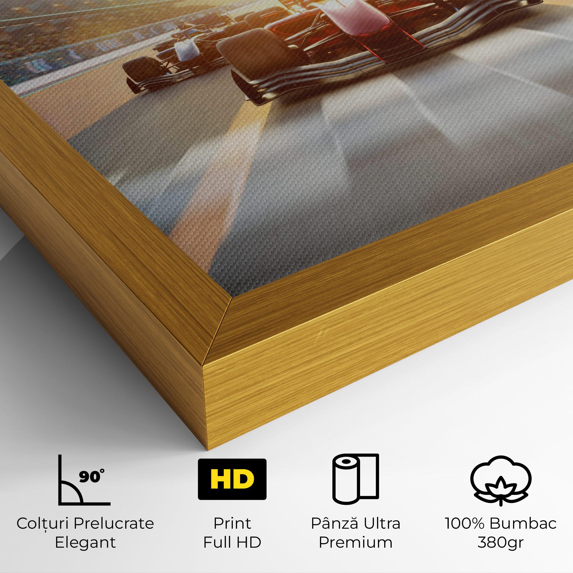 Tablou Canvas F1 Winning mockup 4