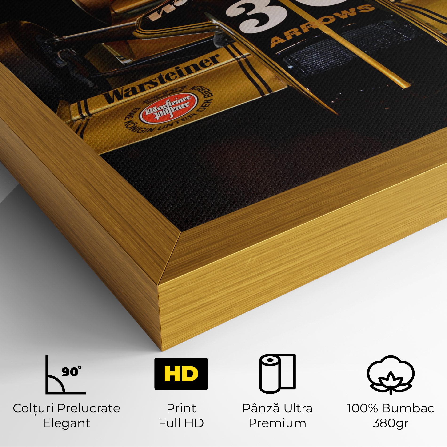 Tablou Canvas Formula 1 Car Color mockup 4