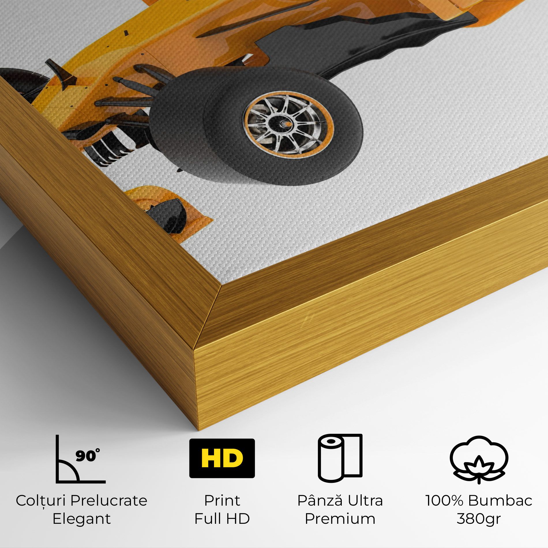 Yellow F1 Toy mockup 4